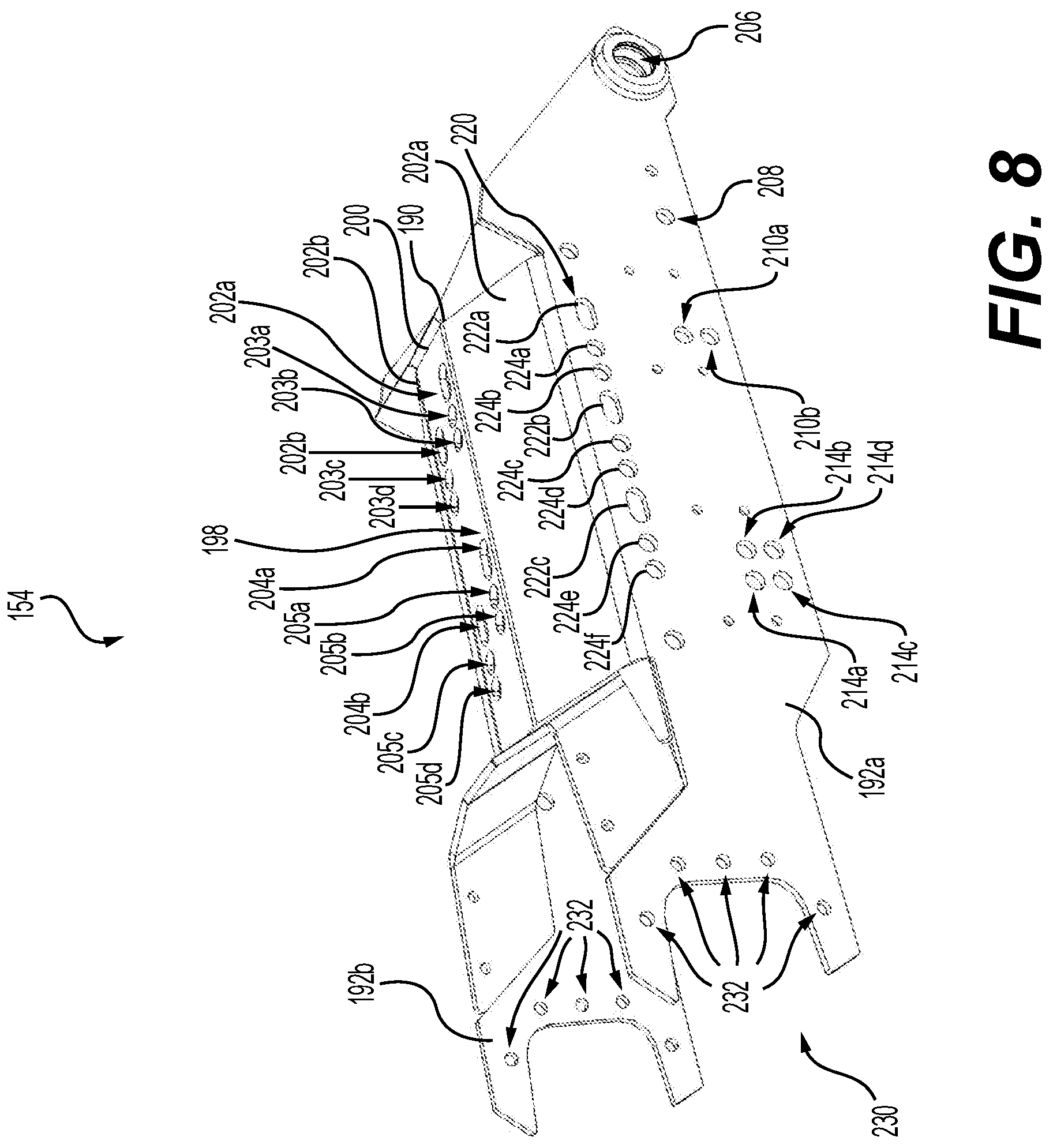 Patent US12103610 Figure 10 – Modular frame, track frame having a modular frame, vehicle having track systems, track system kit, tensioner and track system having a tensioner