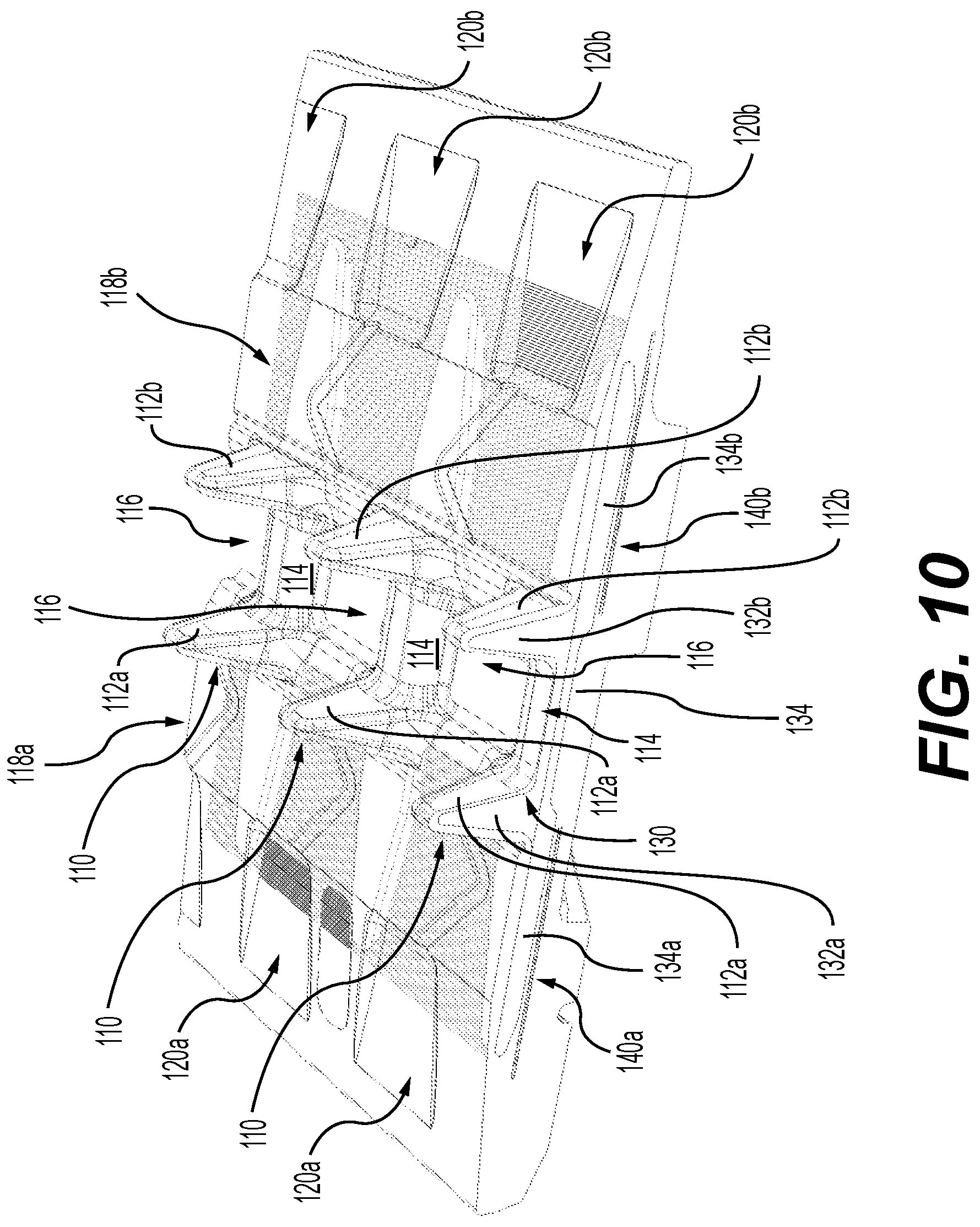 Patent US12103610 Figure 12 – Modular frame, track frame having a modular frame, vehicle having track systems, track system kit, tensioner and track system having a tensioner