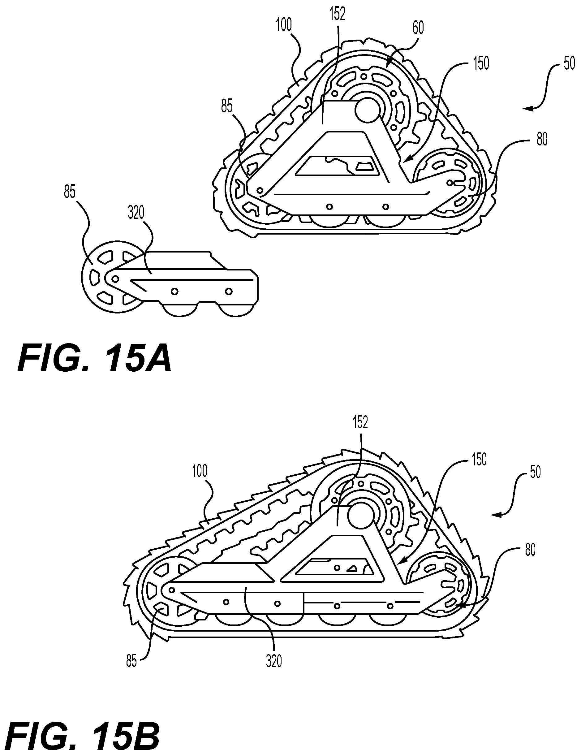Patent US12103610 Figure 18 – Modular frame, track frame having a modular frame, vehicle having track systems, track system kit, tensioner and track system having a tensioner