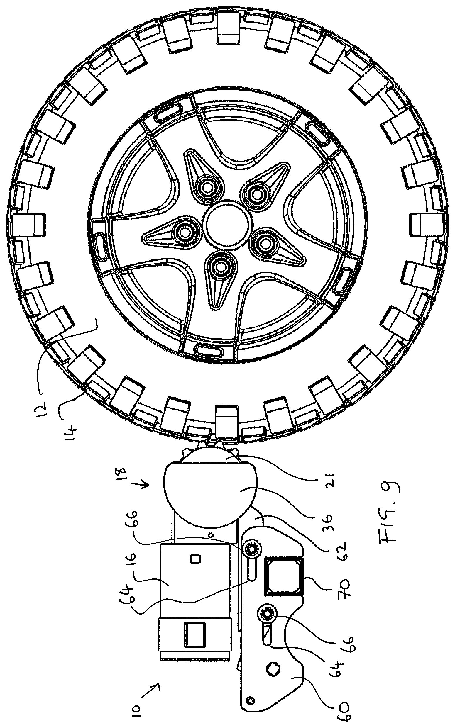 Patent US12103613 Figure 8 – Trailer drive unit