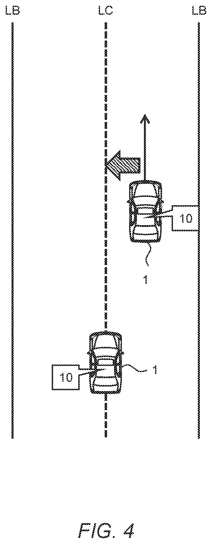 Patent US12103617 Figure 4 – Vehicle control system and vehicle control method for a vehicle of a steer-by-wire type