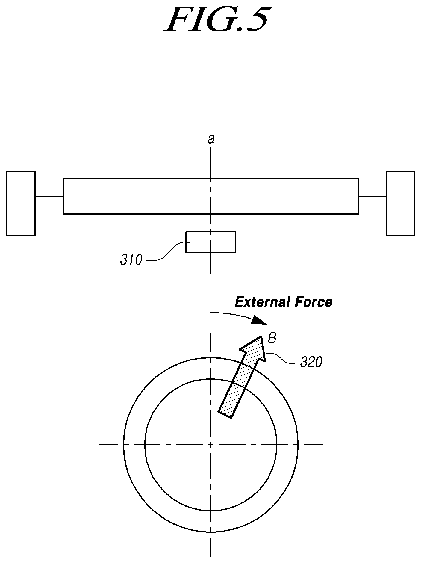 Patent US12103618 Figure 5 – Steering control device and method therefor, and steering control system