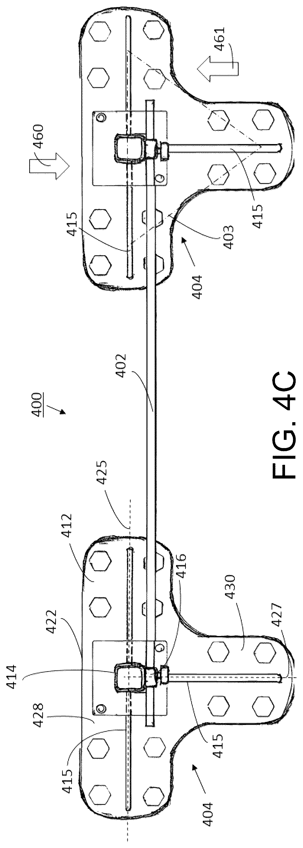 Patent US12103621 Figure 6 – Electric vehicle battery support and transport assemblies