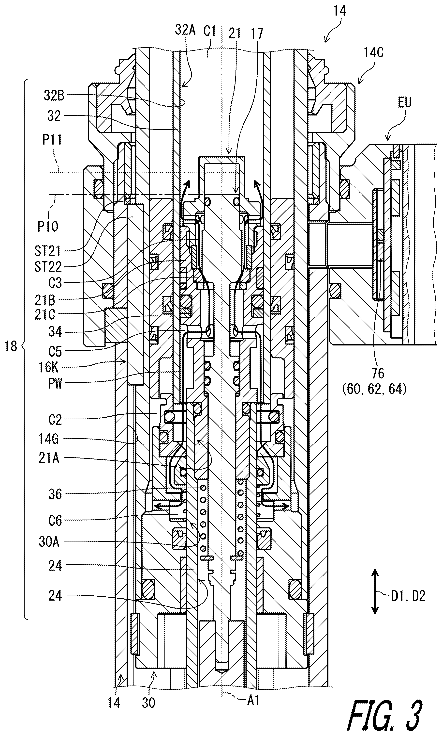 Patent US12103624 Figure 3 – Rider-posture changing device and control system of human-powered vehicle