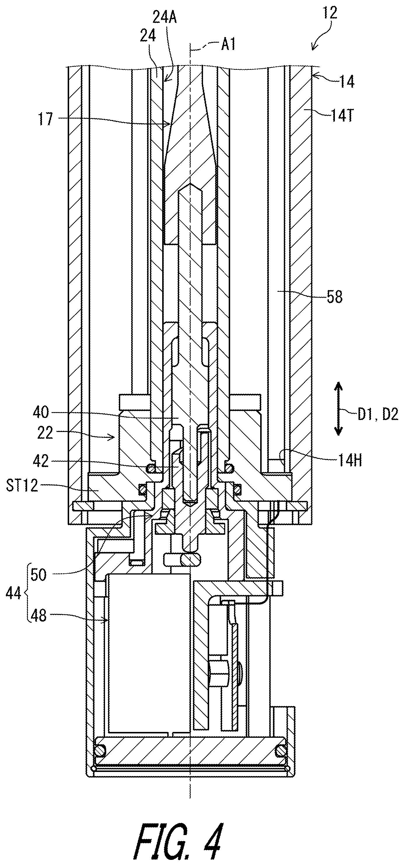 Patent US12103624 Figure 4 – Rider-posture changing device and control system of human-powered vehicle