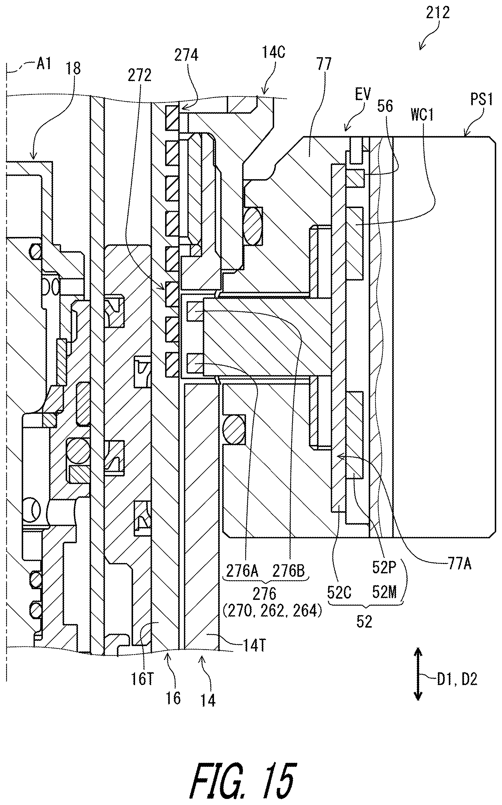 Patent US12103624 Figure 15 – Rider-posture changing device and control system of human-powered vehicle