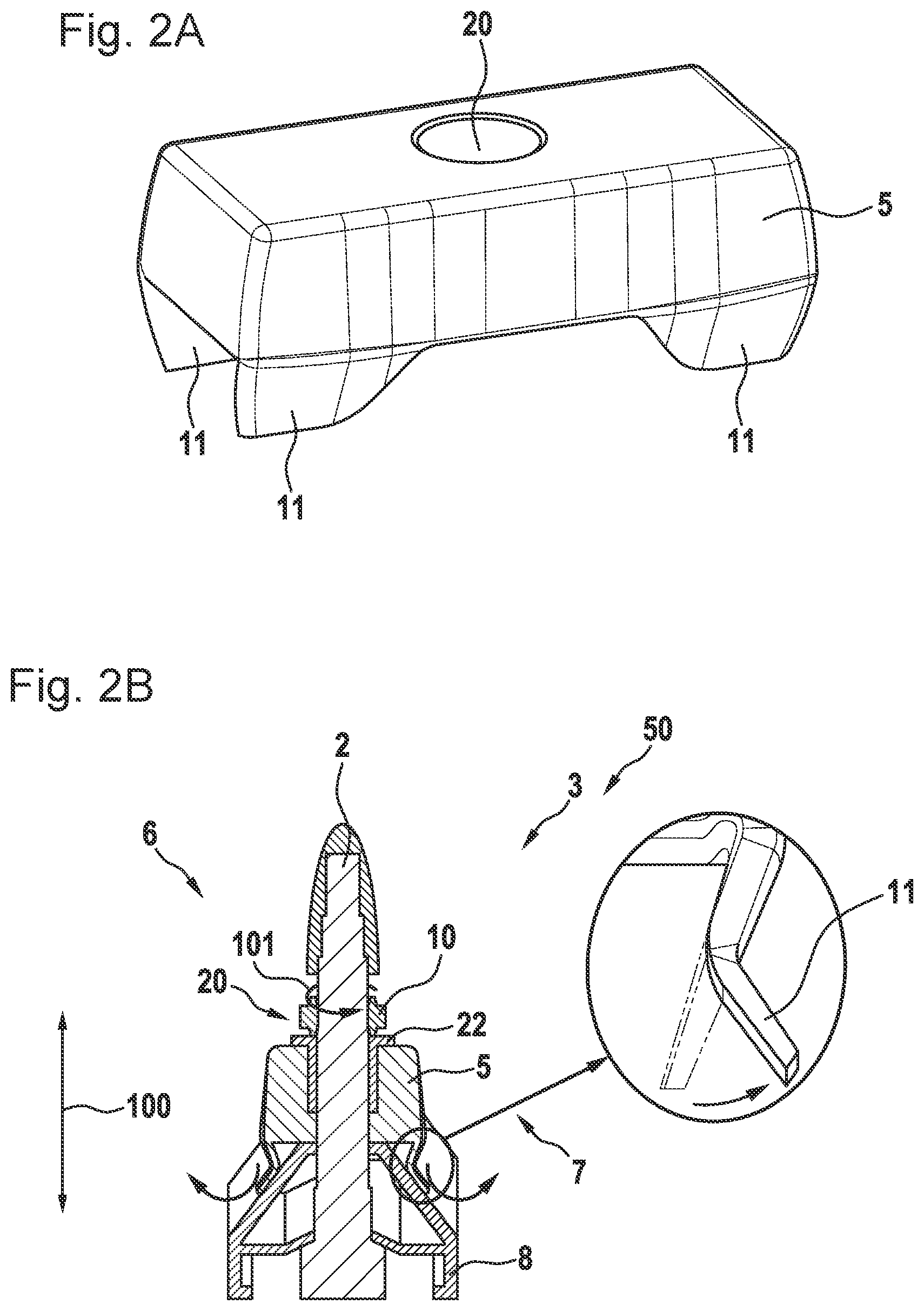 Patent US12103626 Figure 2 – Rim magnet arrangement for fixing a magnet on a rim by way of a stem of a valve