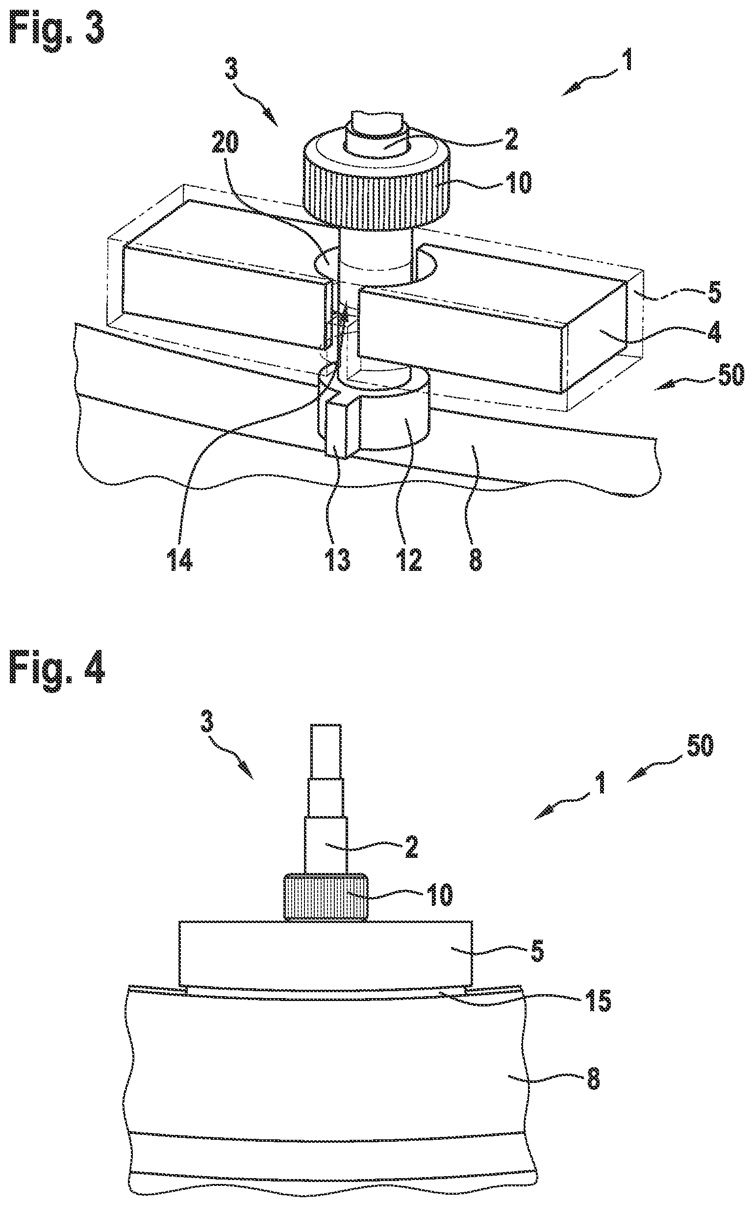 Patent US12103626 Figure 3 – Rim magnet arrangement for fixing a magnet on a rim by way of a stem of a valve