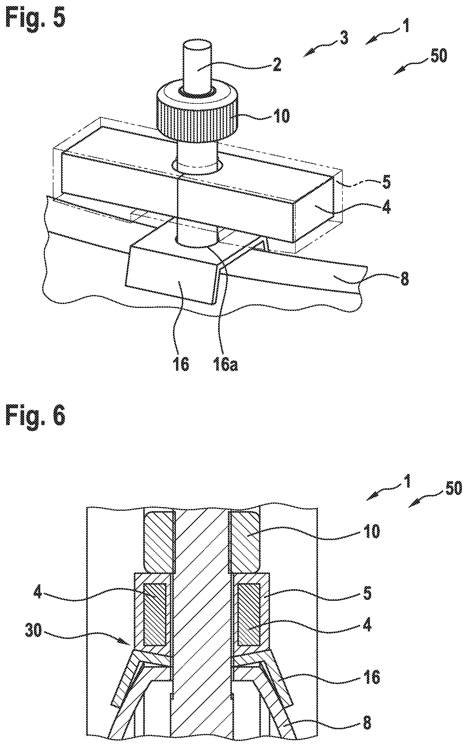 Patent US12103626 Figure 4 – Rim magnet arrangement for fixing a magnet on a rim by way of a stem of a valve