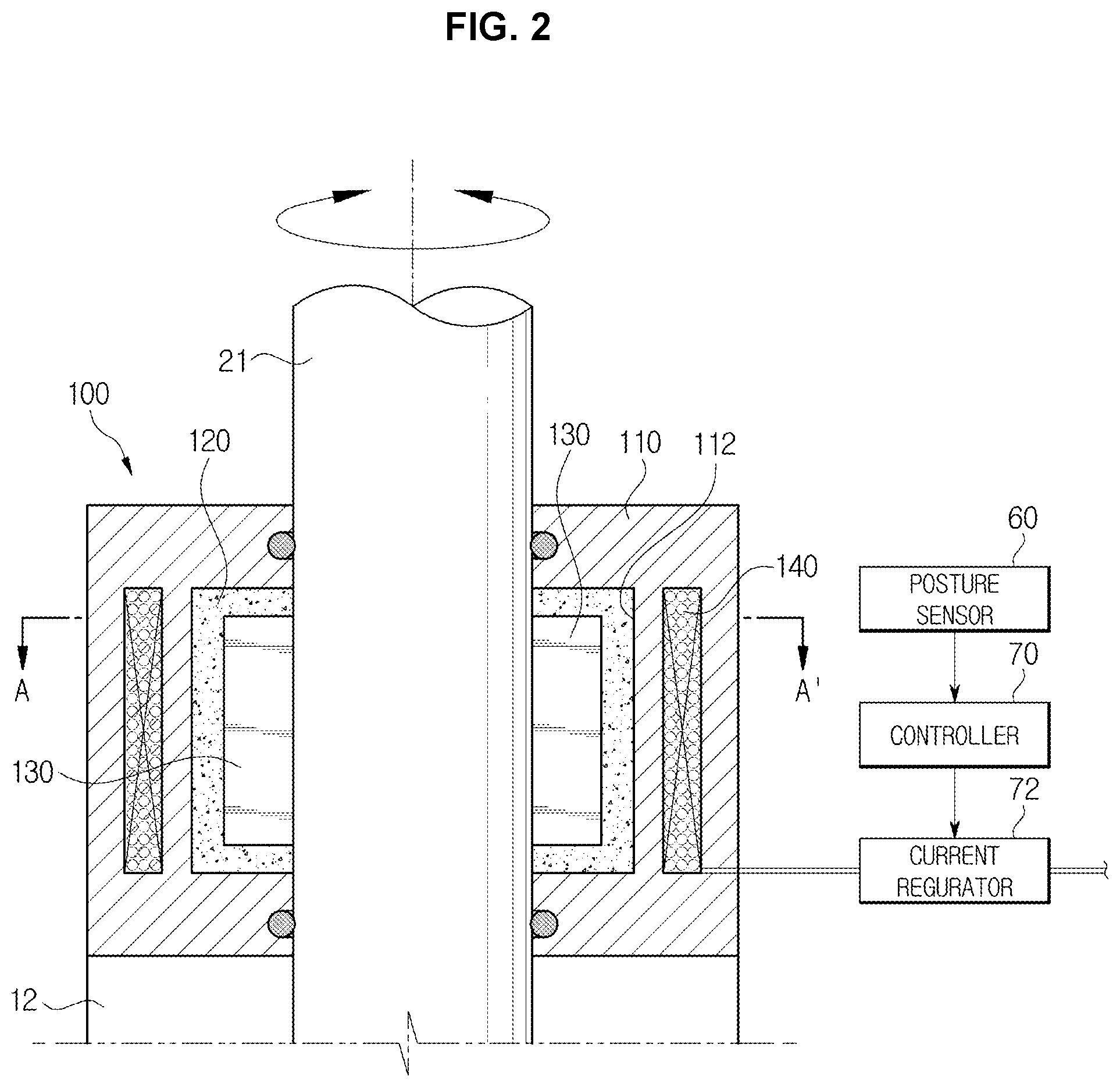 Patent US12103632 Figure 2 – Personal mobility and control method thereof