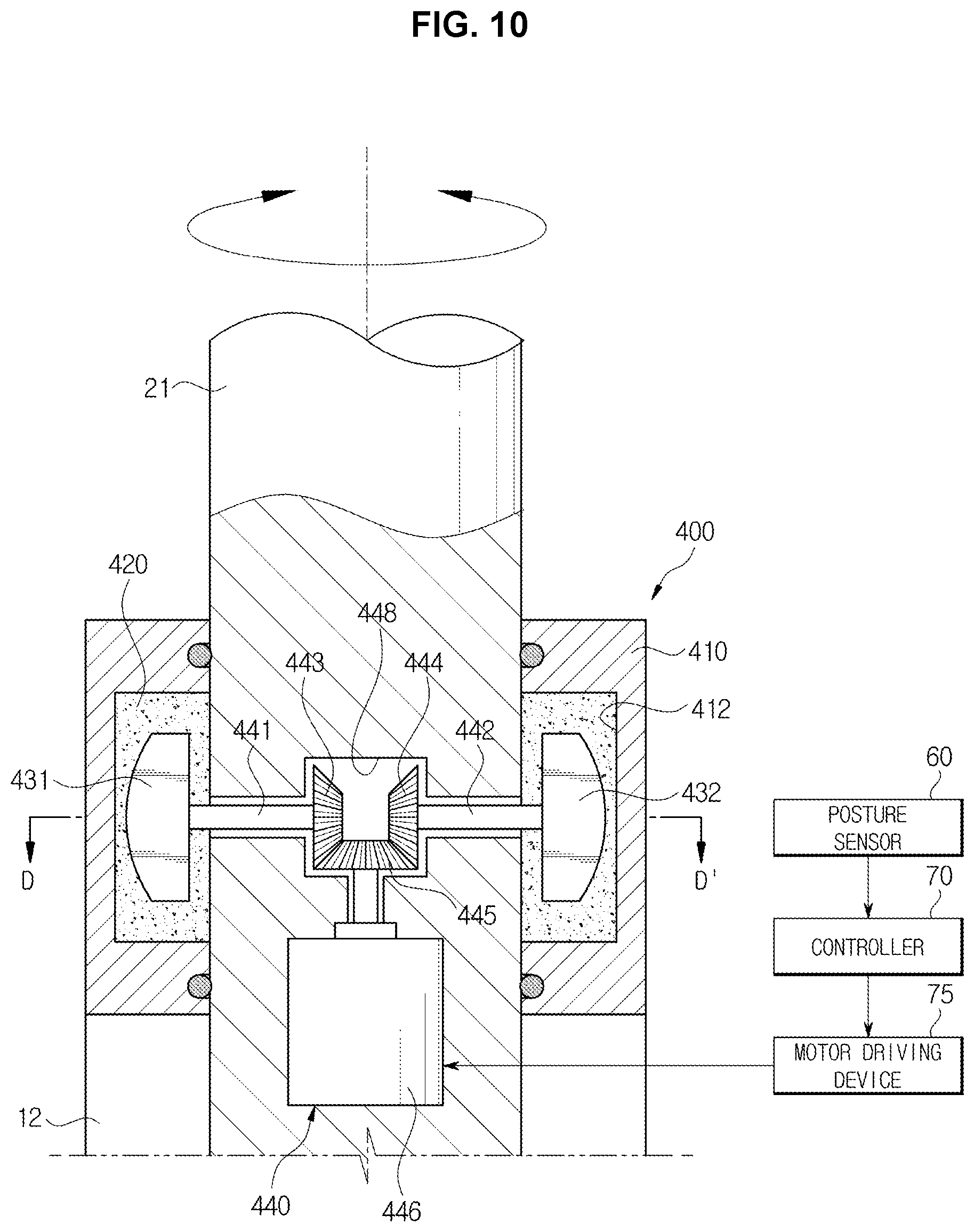 Patent US12103632 Figure 10 – Personal mobility and control method thereof