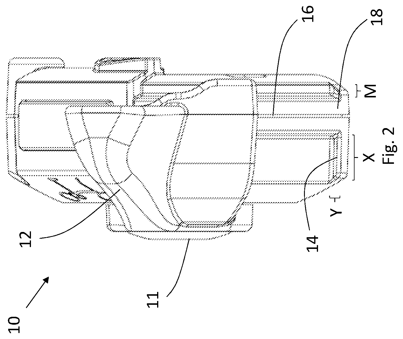 Patent US12103634 Figure 2 – Device for changing the gear of a bicycle