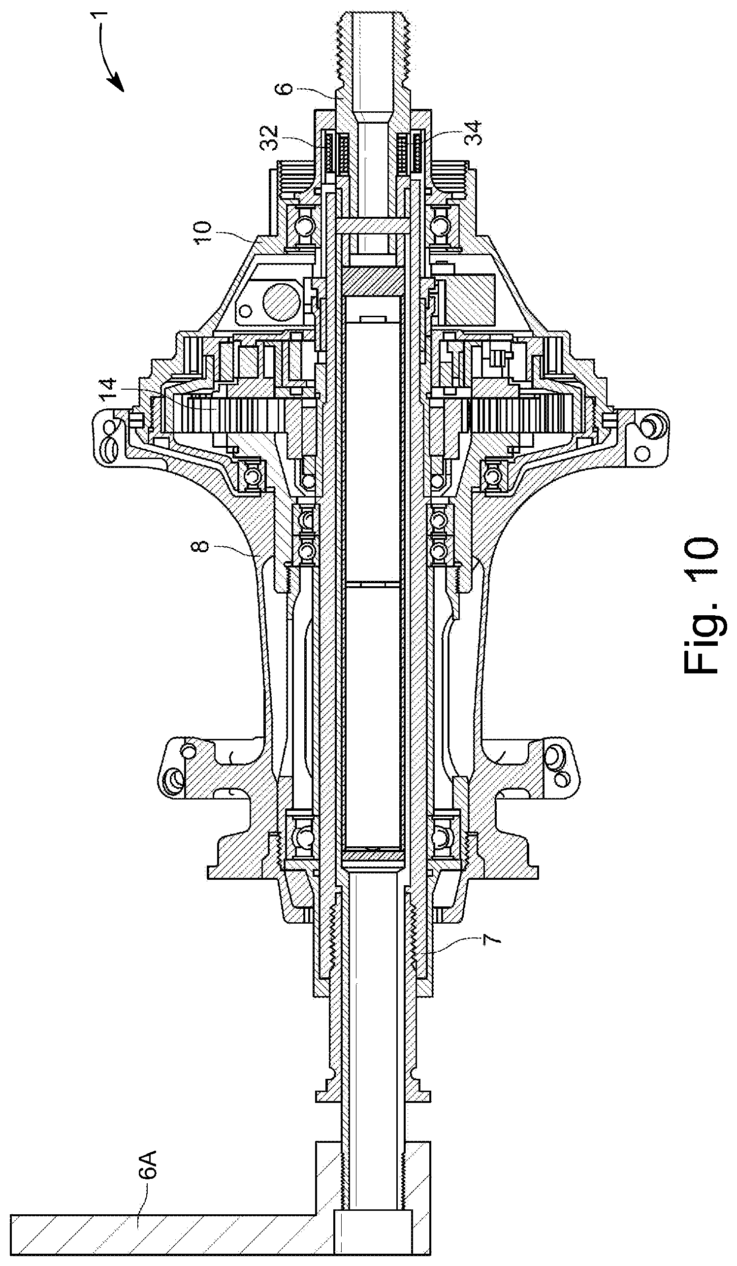Patent US12103635 Figure 12 – Bicycle transmission actuation system