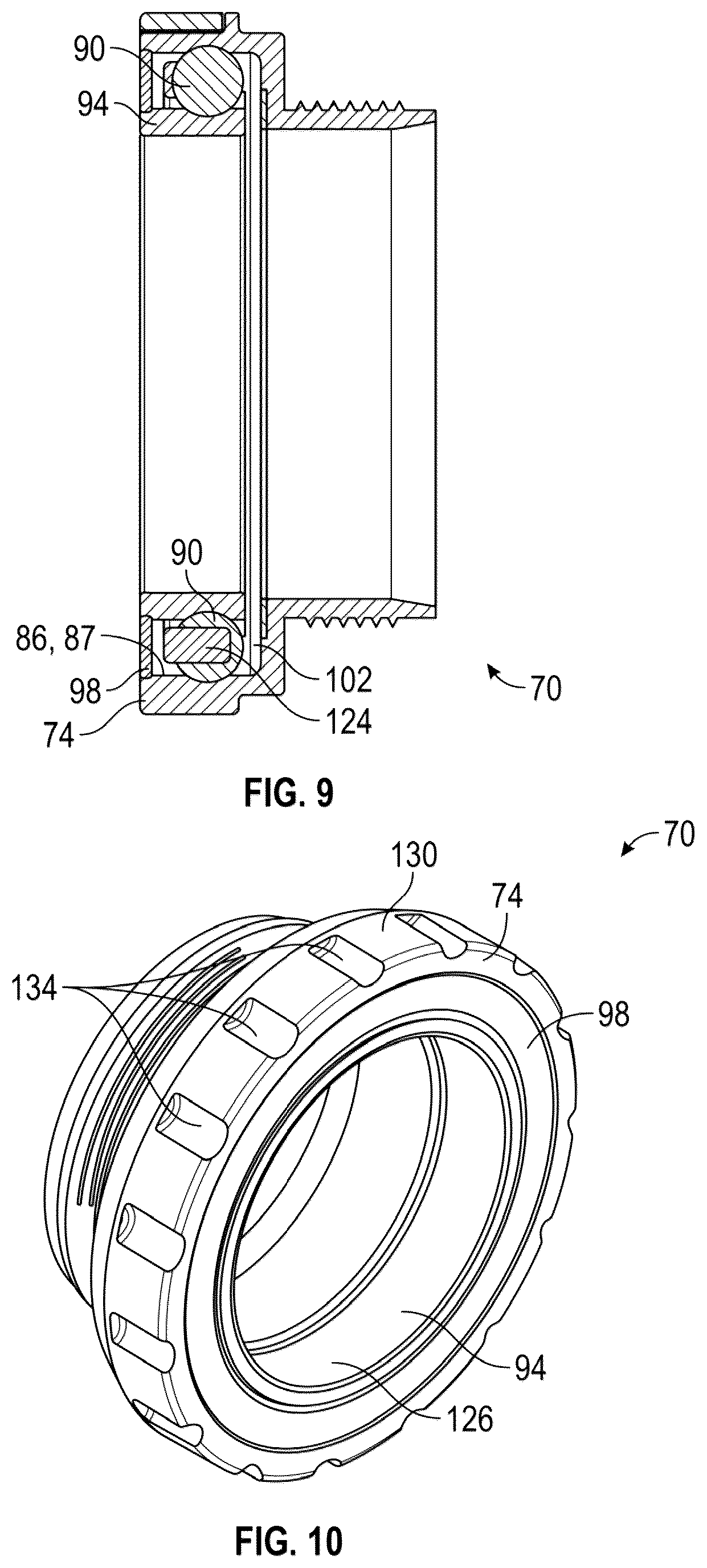Patent US12103637 Figure 5 – Bicycle bearing system
