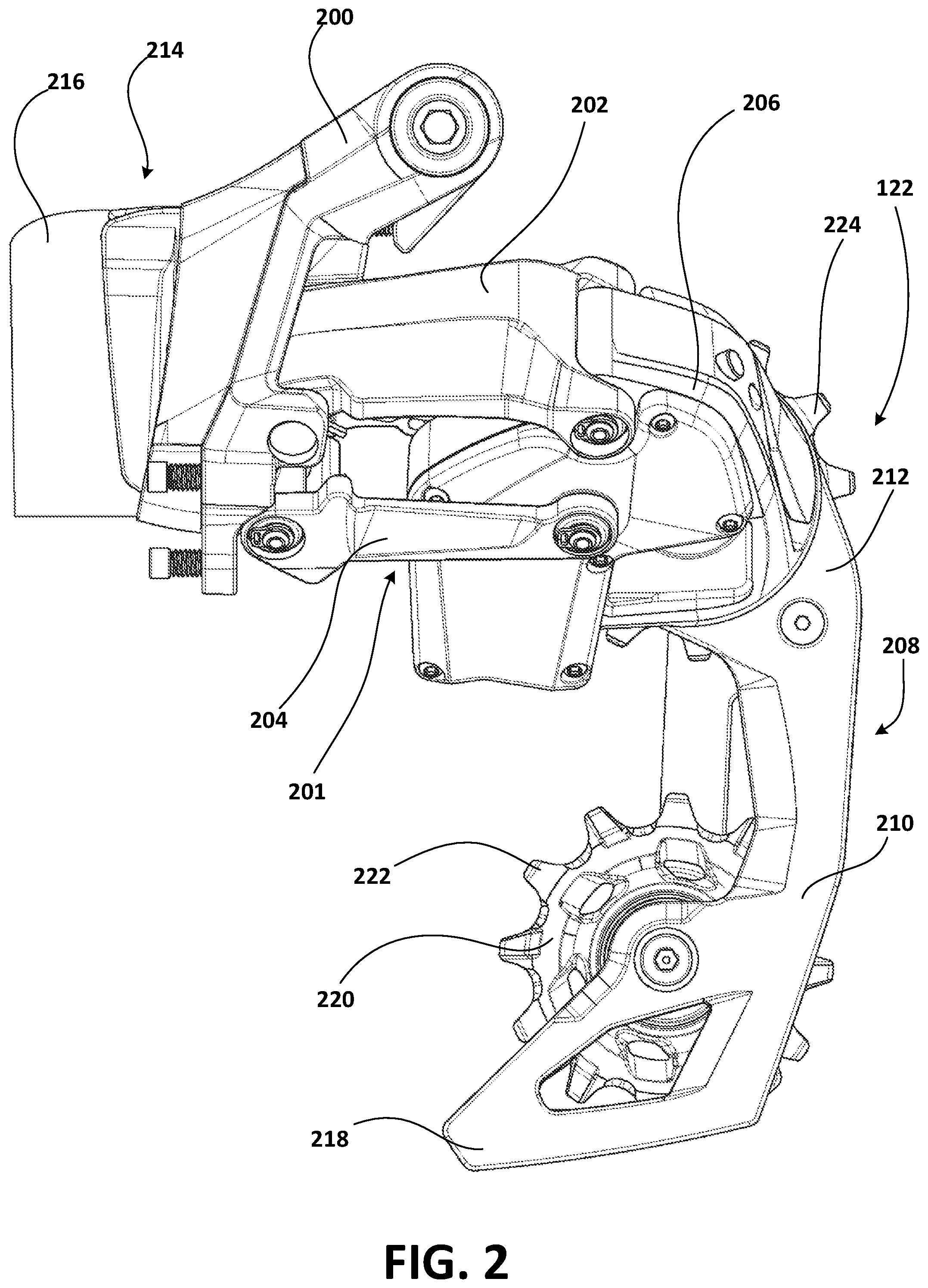 Patent US12103639 Figure 2 – Bicycle control system