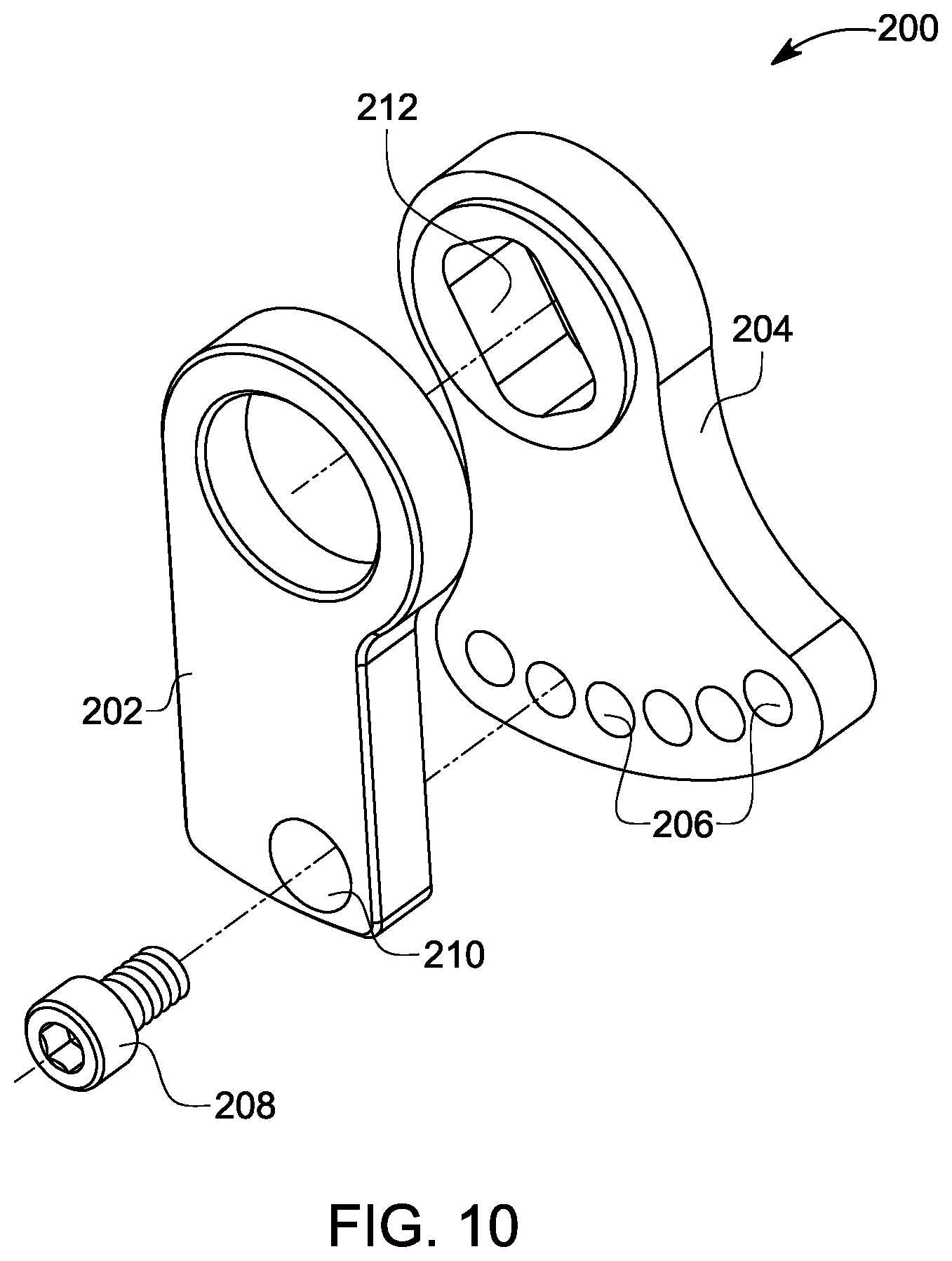 Patent US12103641 Figure 10 – Bicycle belt or chain tensioner and internally geared hub conversion kit