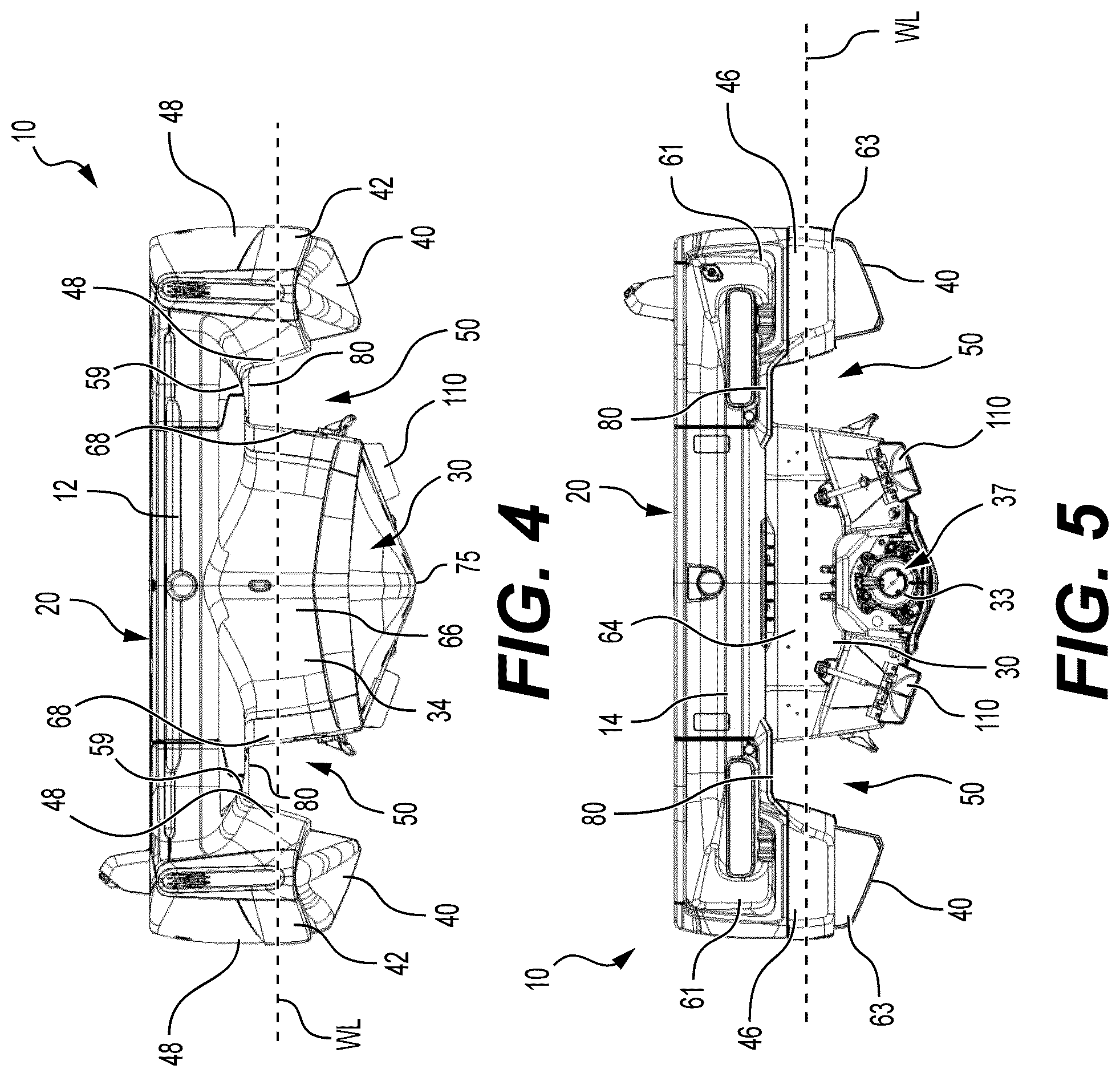 Patent US12103642 Figure 4 – Multihull watercraft