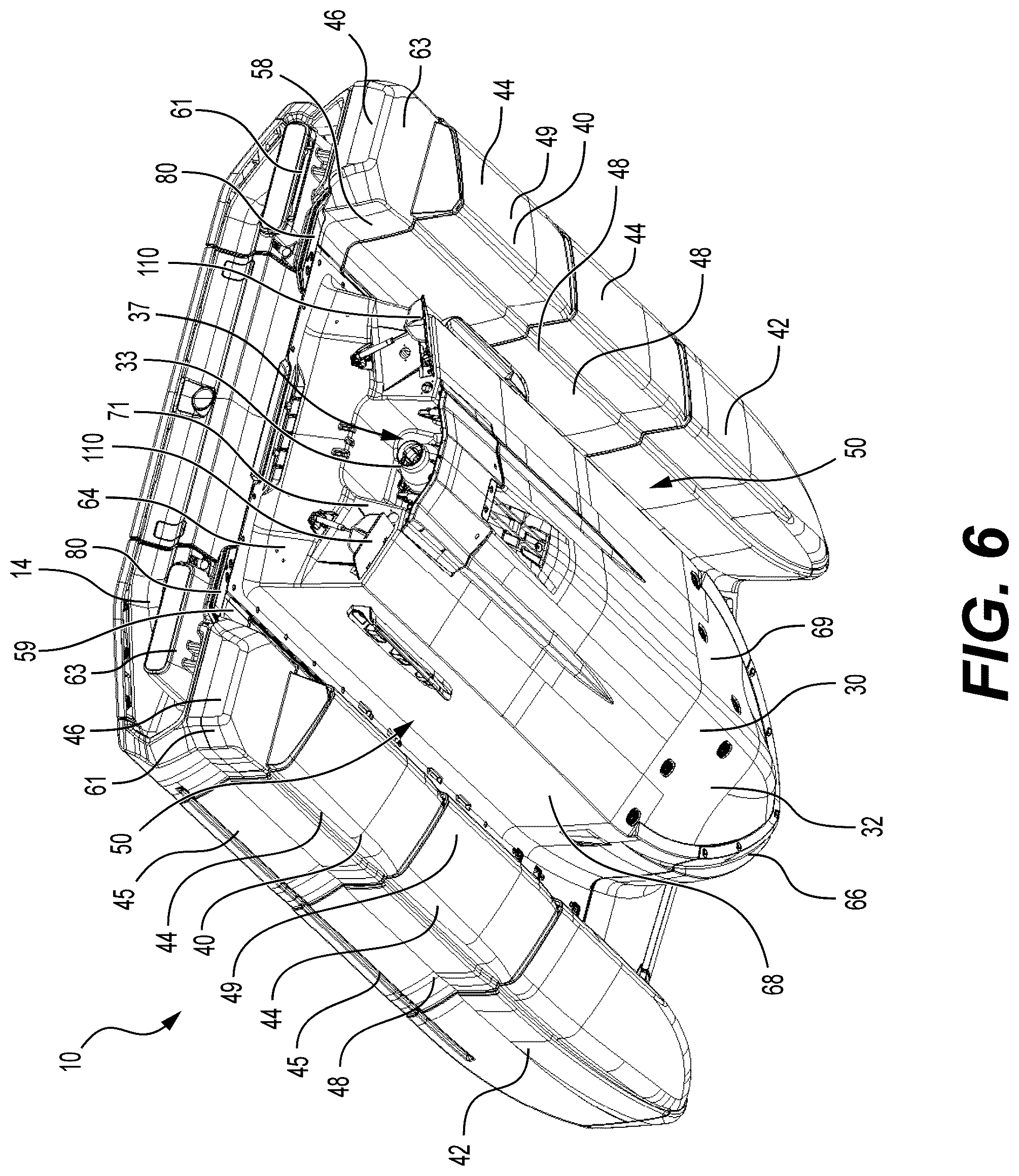 Patent US12103642 Figure 5 – Multihull watercraft