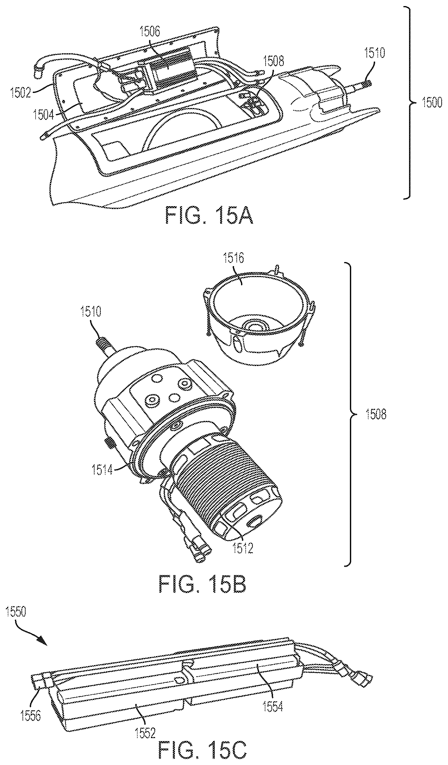 Patent US12103643 Figure 15 – Watercraft device with hydrofoil and electric propeller system