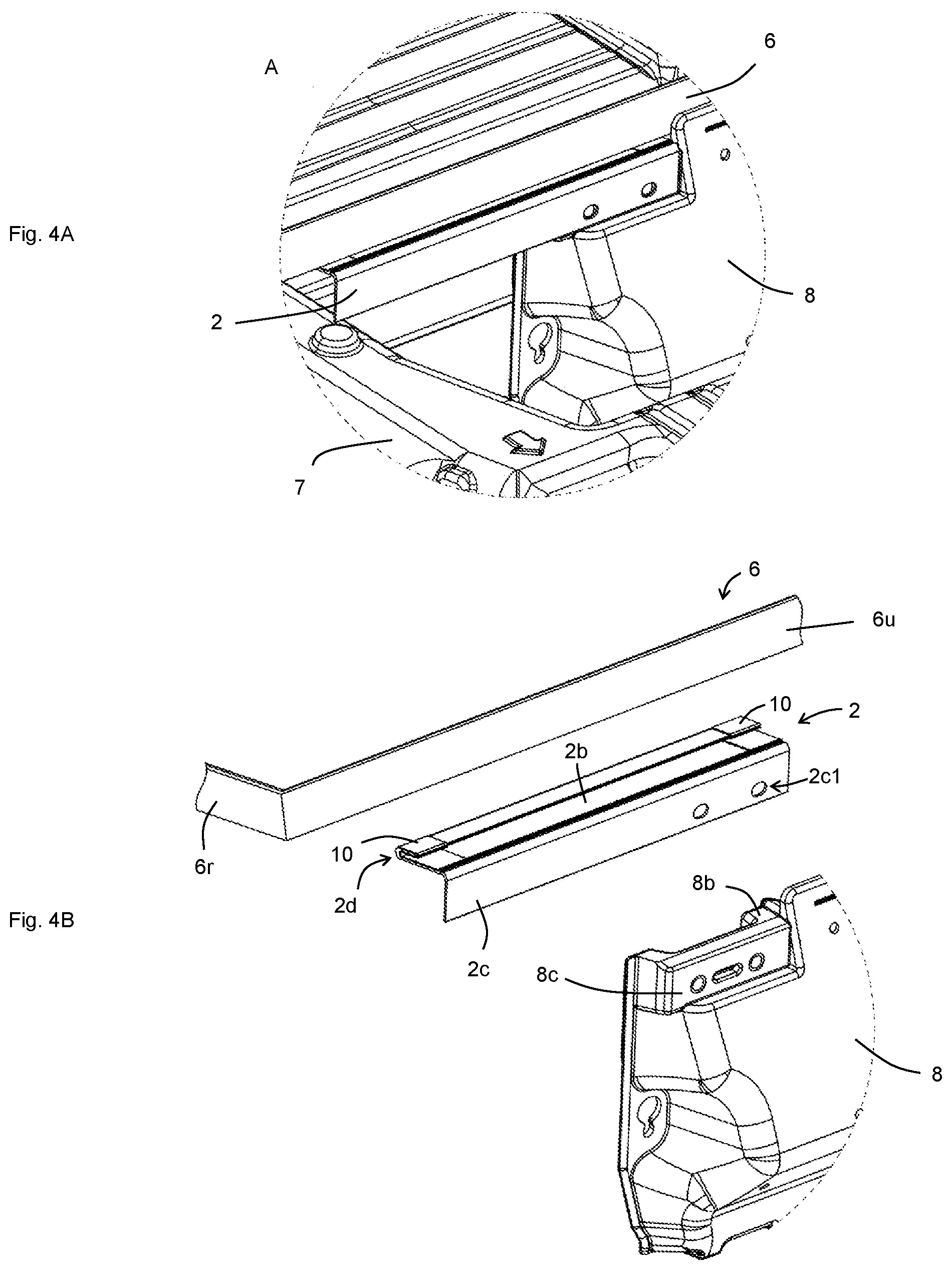 Patent US12103647 Figure 4 – Solar panel module fixed to a float