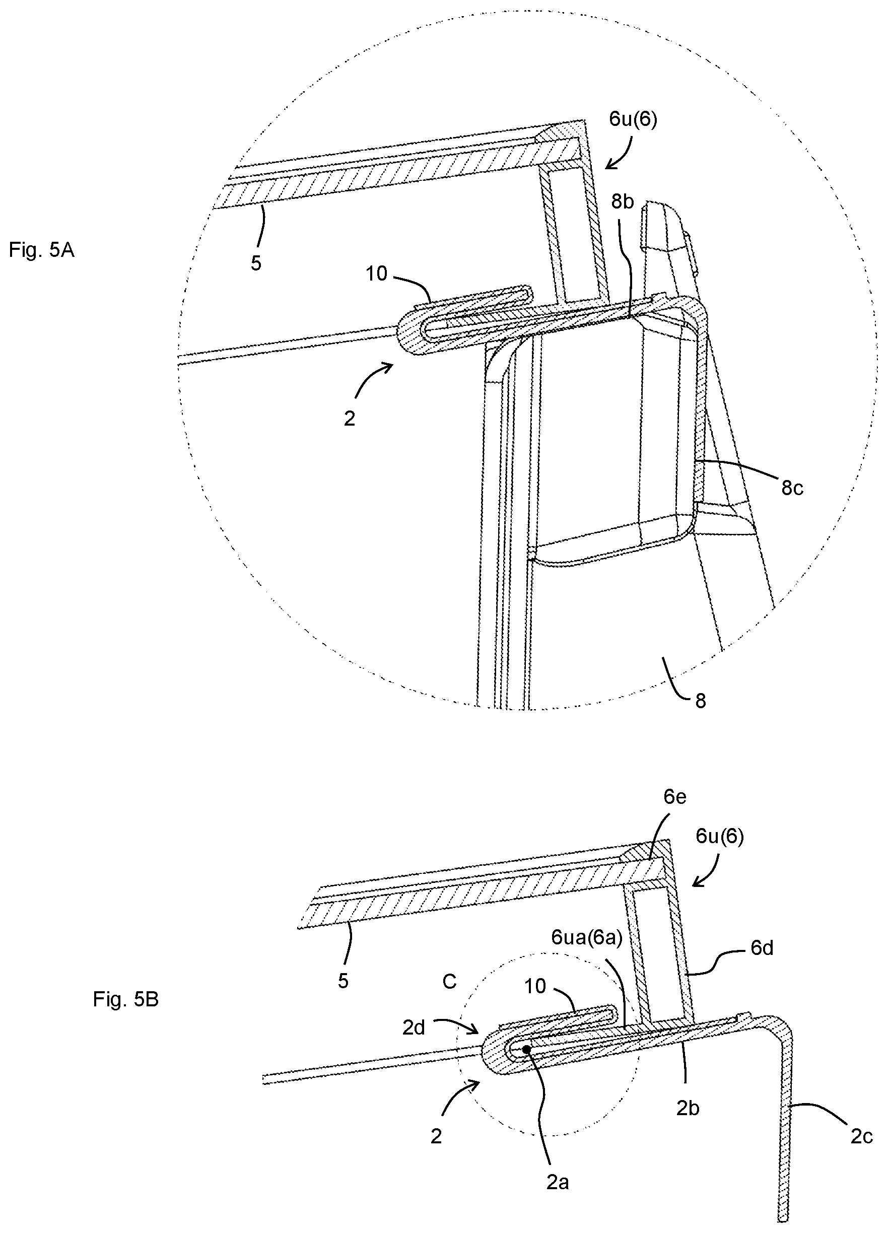 Patent US12103647 Figure 5 – Solar panel module fixed to a float