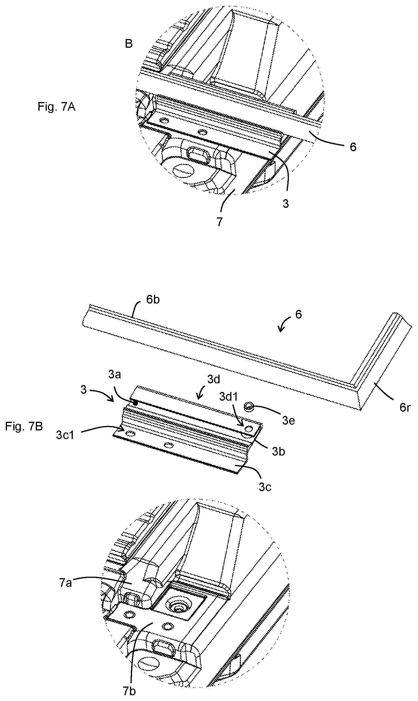 Patent US12103647 Figure 7 – Solar panel module fixed to a float