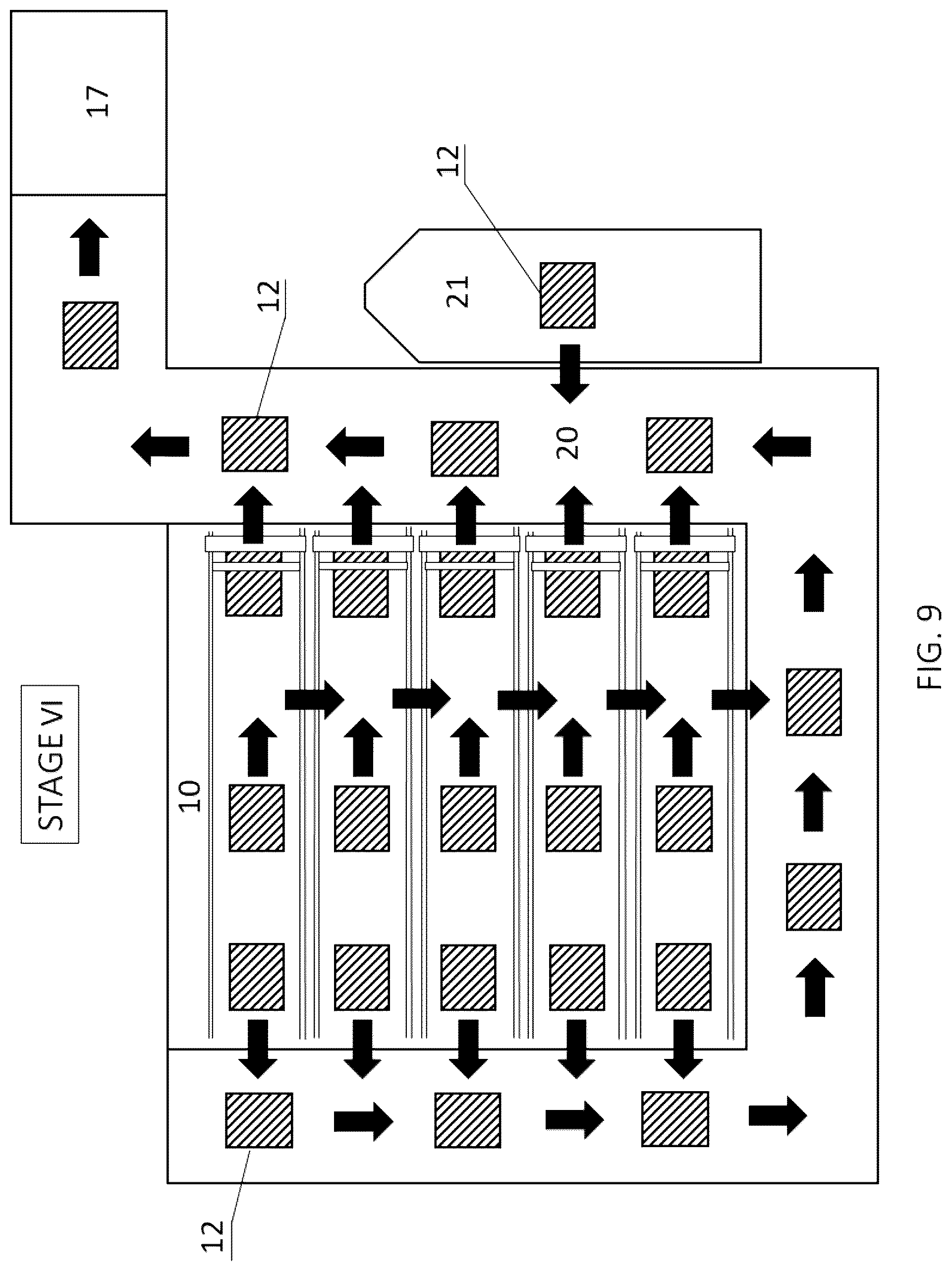 Patent US12103649 Figure 7 – Method for fabrication of an integrated production complex on a gravity-based structure (GBS)