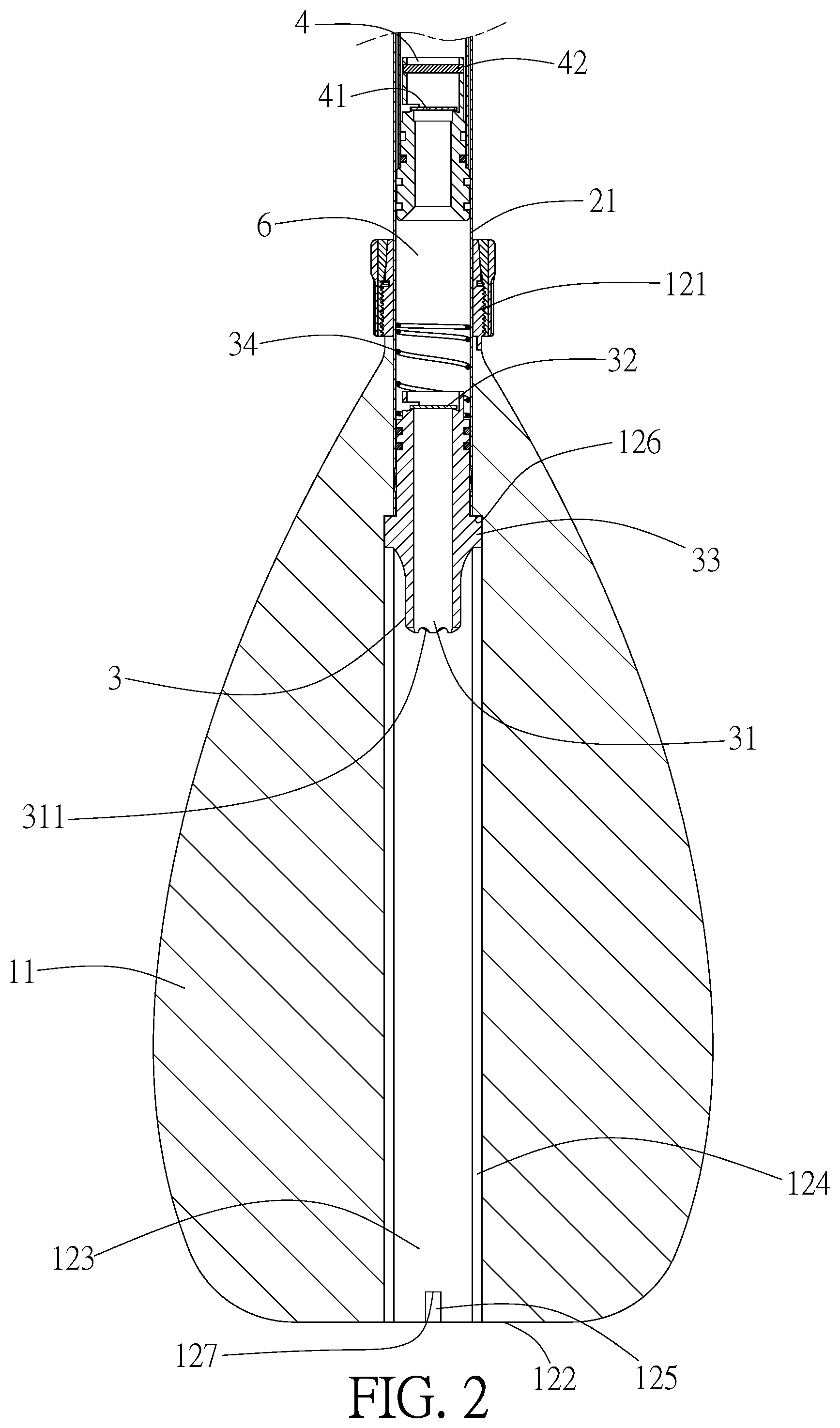 Patent US12103651 Figure 2 – Multi-function oar
