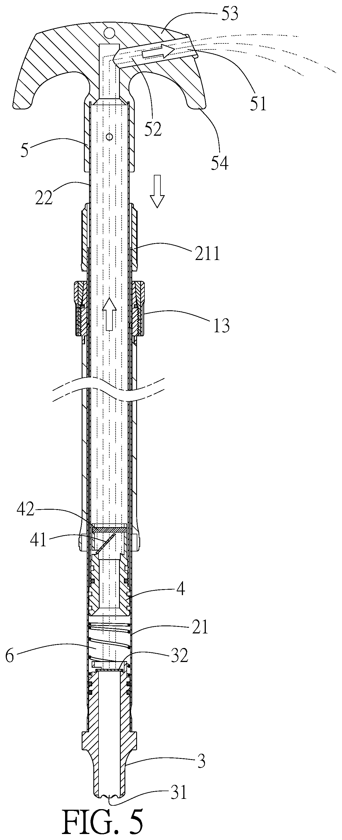 Patent US12103651 Figure 5 – Multi-function oar