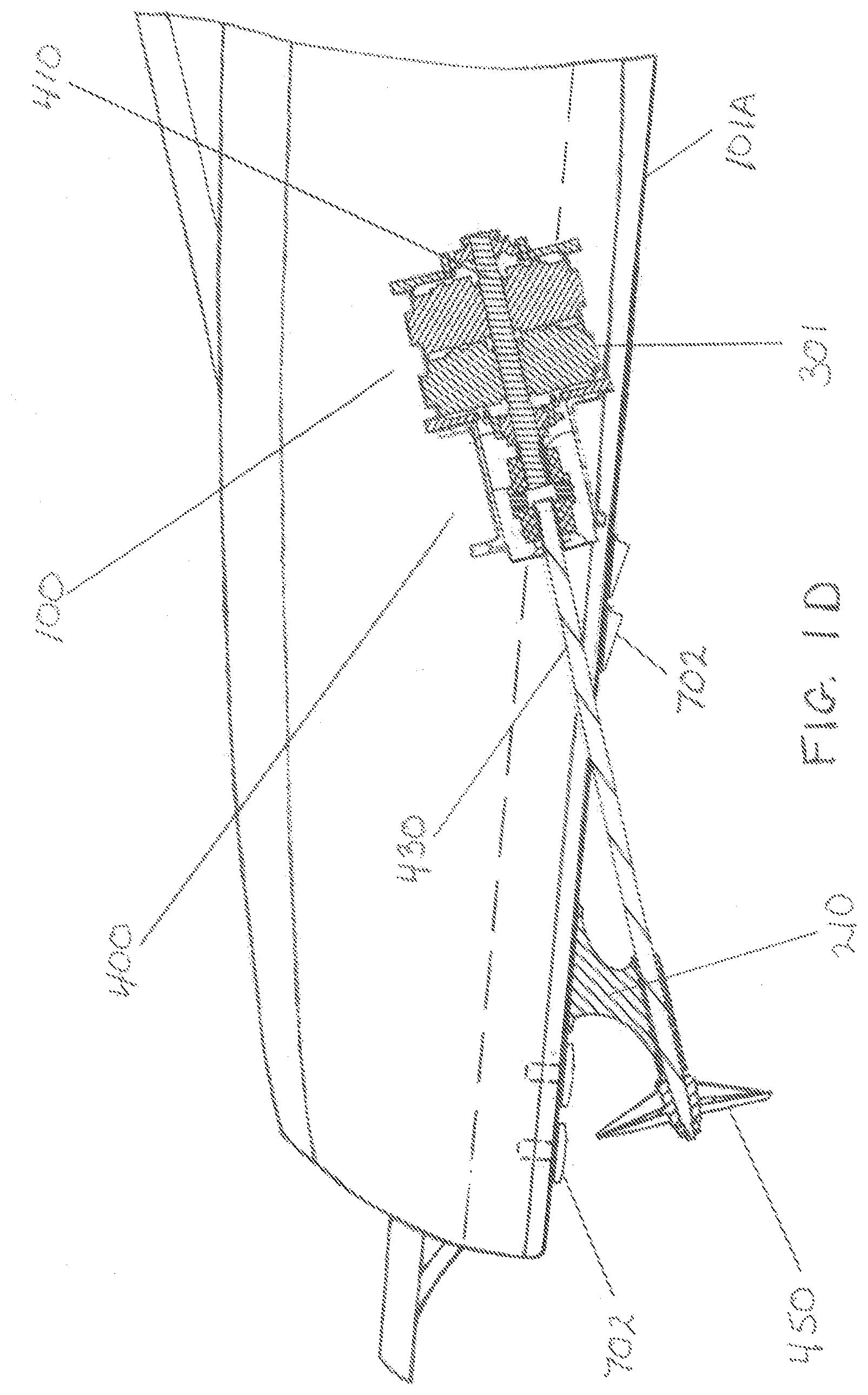Patent US12103652 Figure 3 – Axial flux propulsion system for an electric boat
