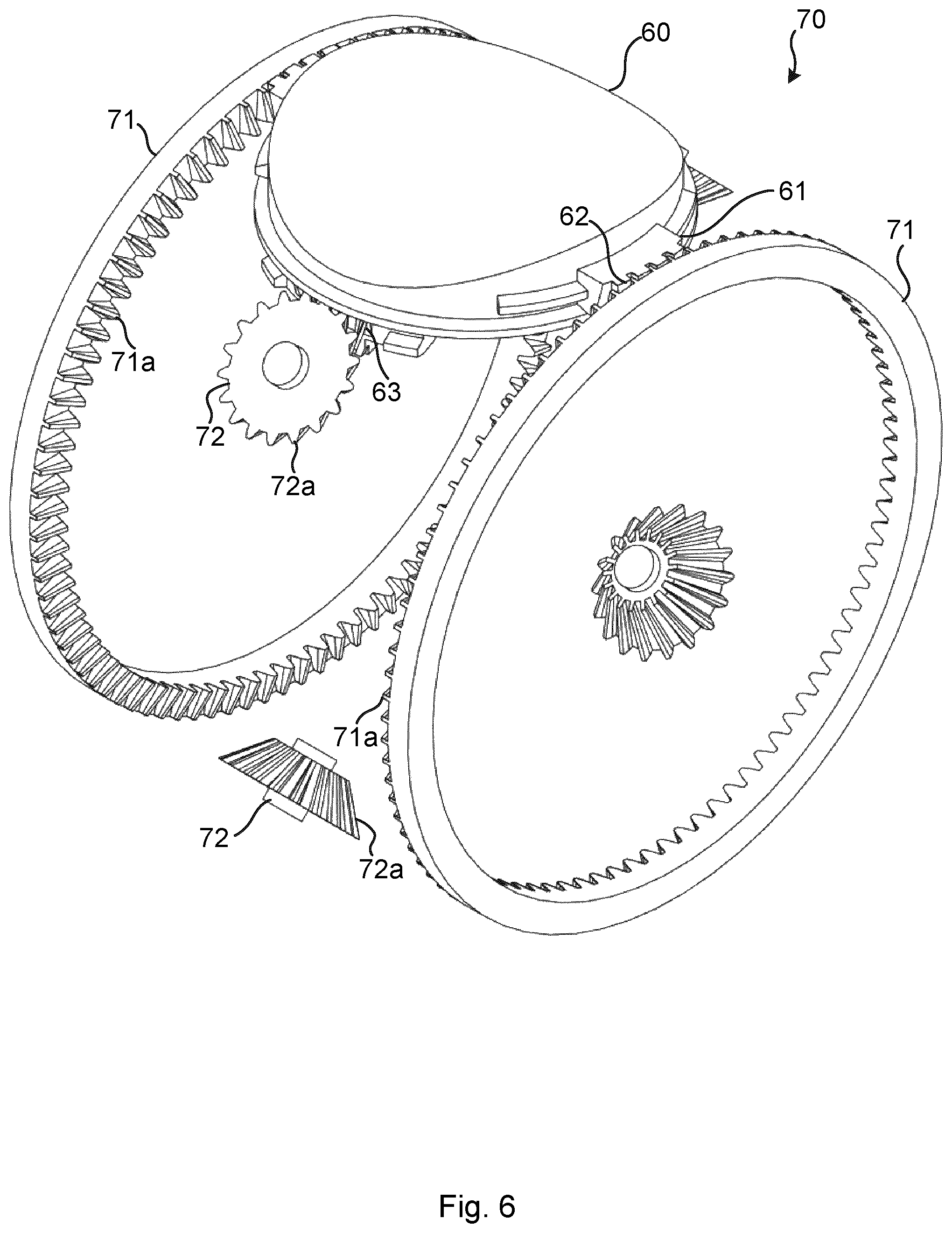 Patent US12103656 Figure 6 – Self-adjusting variable pitch propeller
