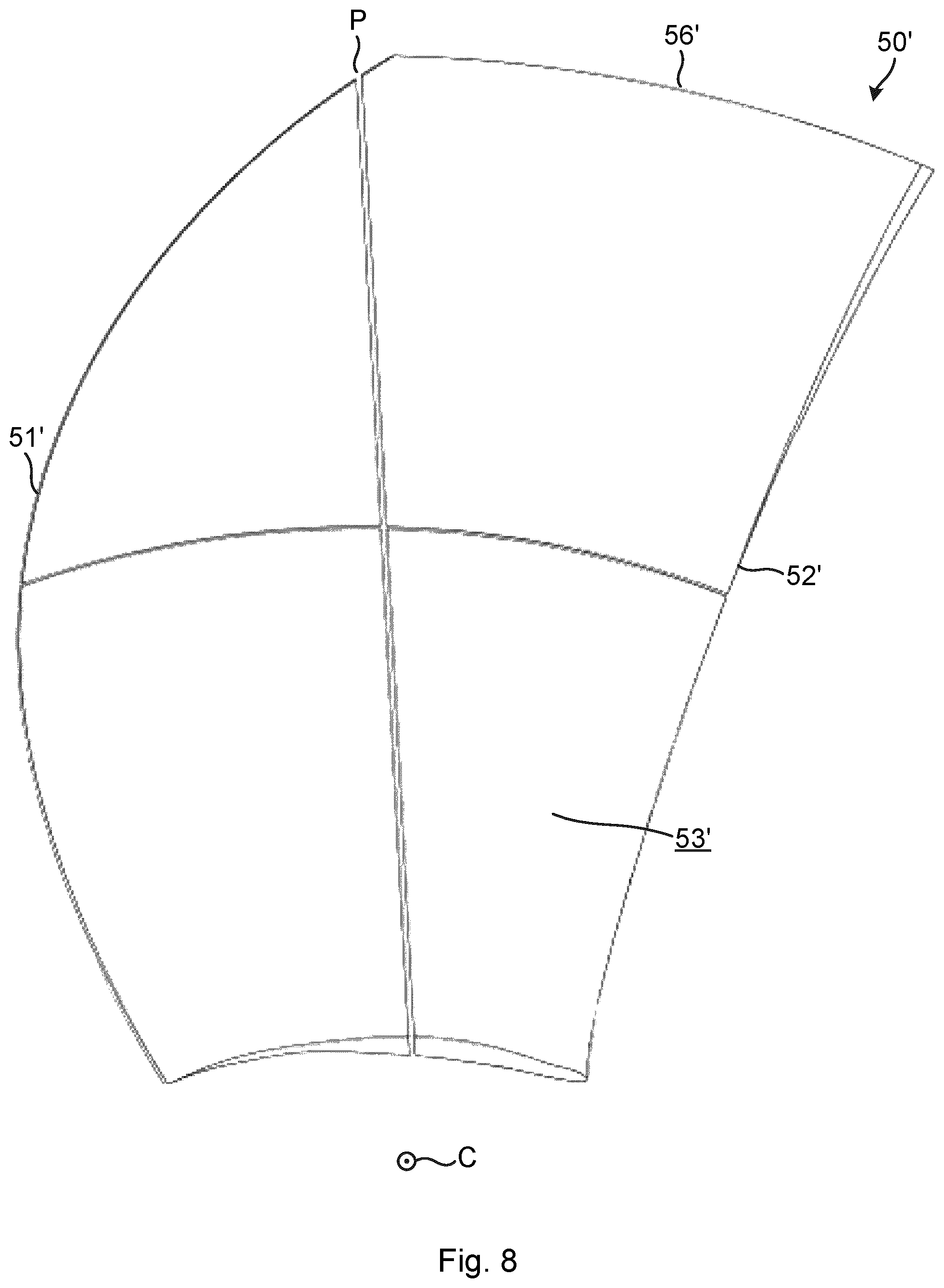 Patent US12103656 Figure 8 – Self-adjusting variable pitch propeller