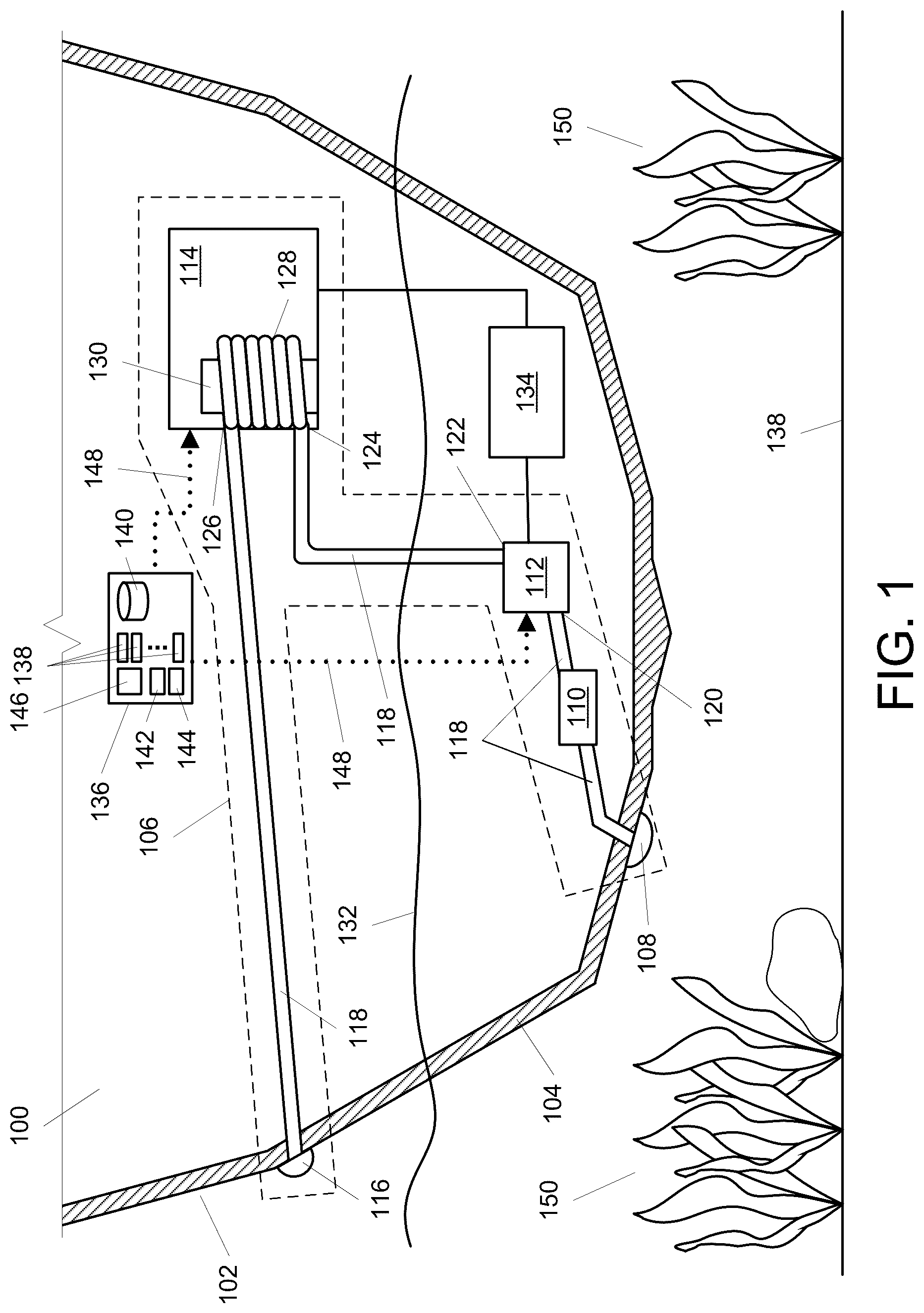 Patent US12103657 Figure 1 – Marine vehicle method and system