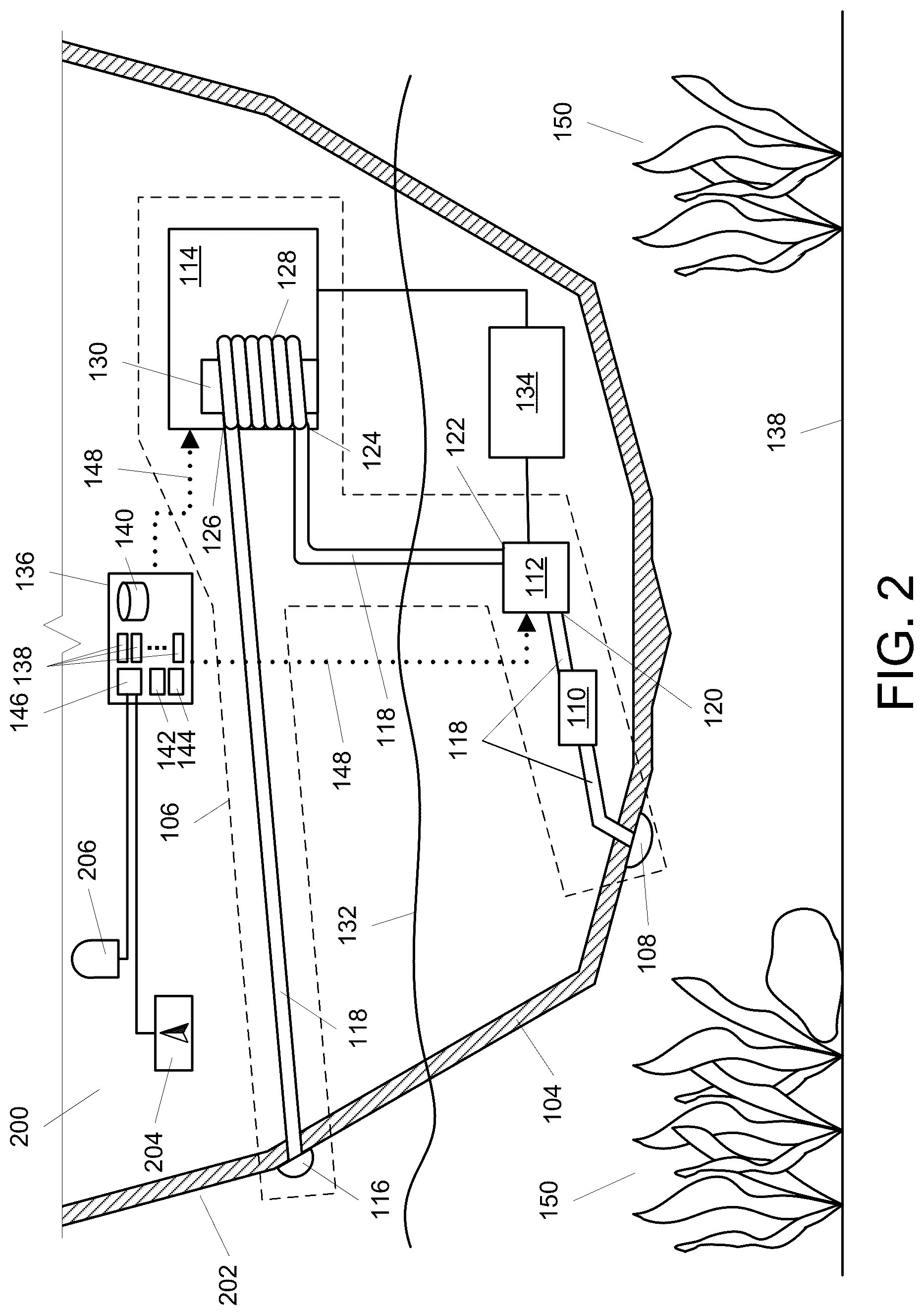 Patent US12103657 Figure 2 – Marine vehicle method and system