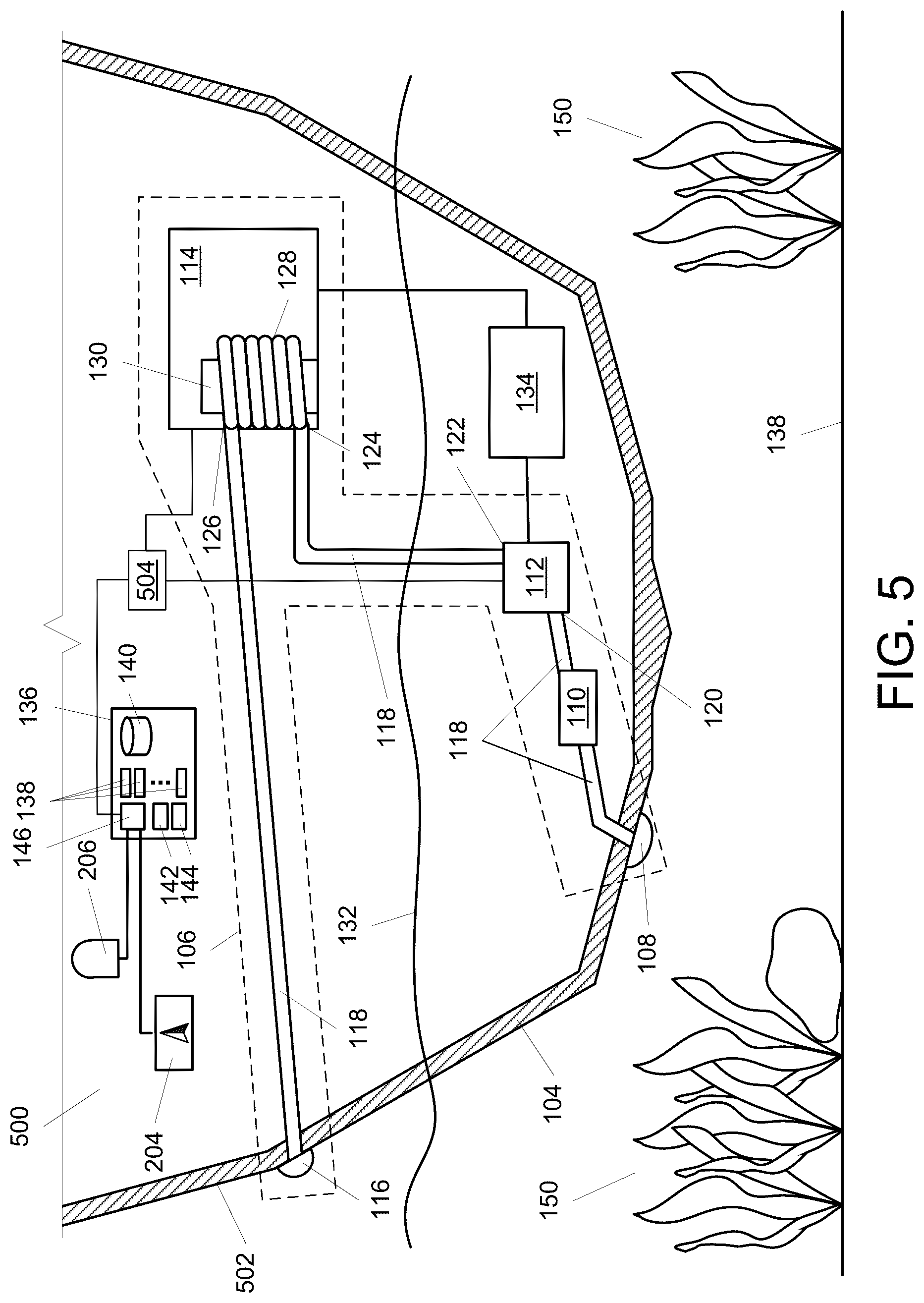 Patent US12103657 Figure 5 – Marine vehicle method and system