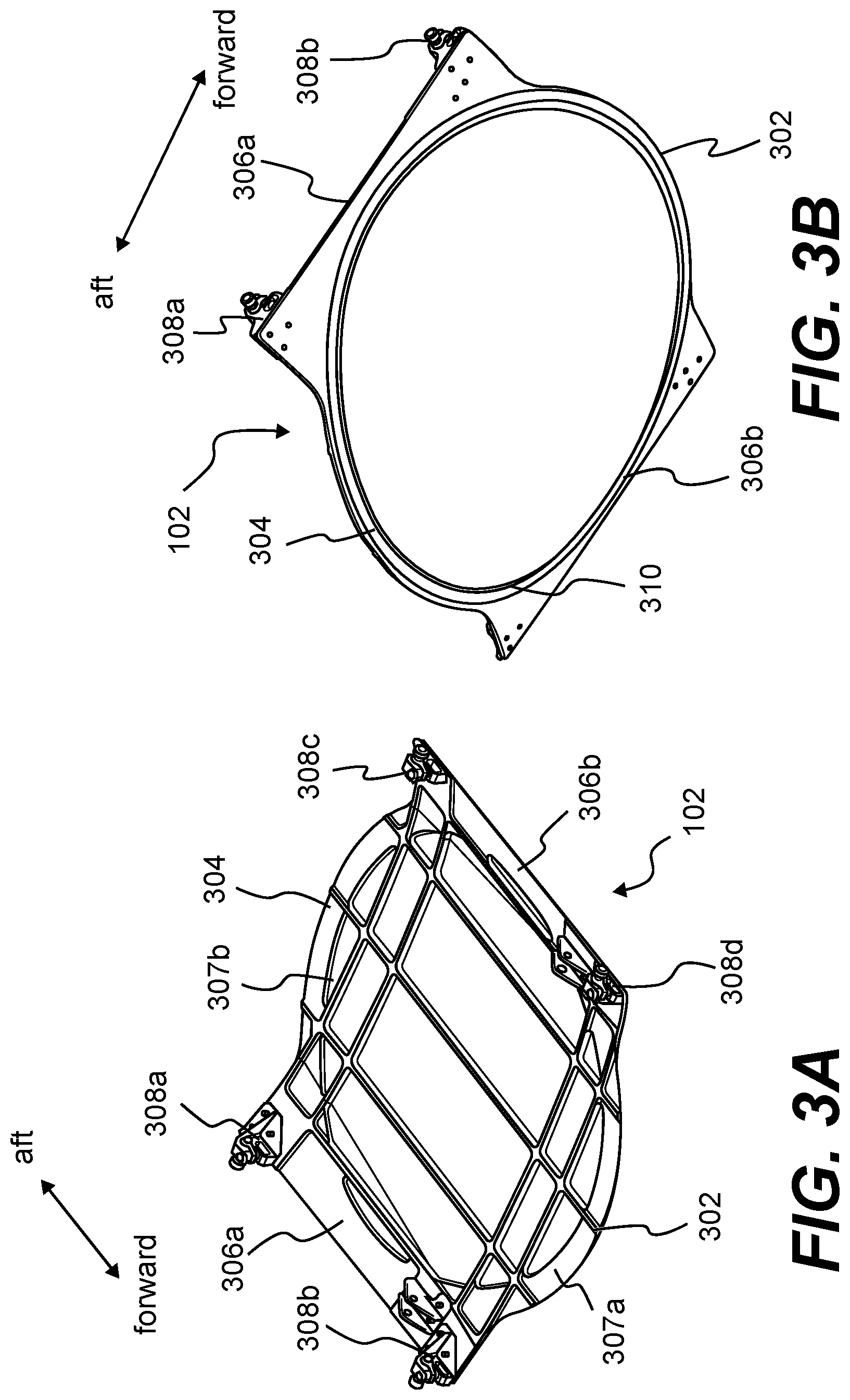 Patent US12103659 Figure 3 – Track door for aircraft