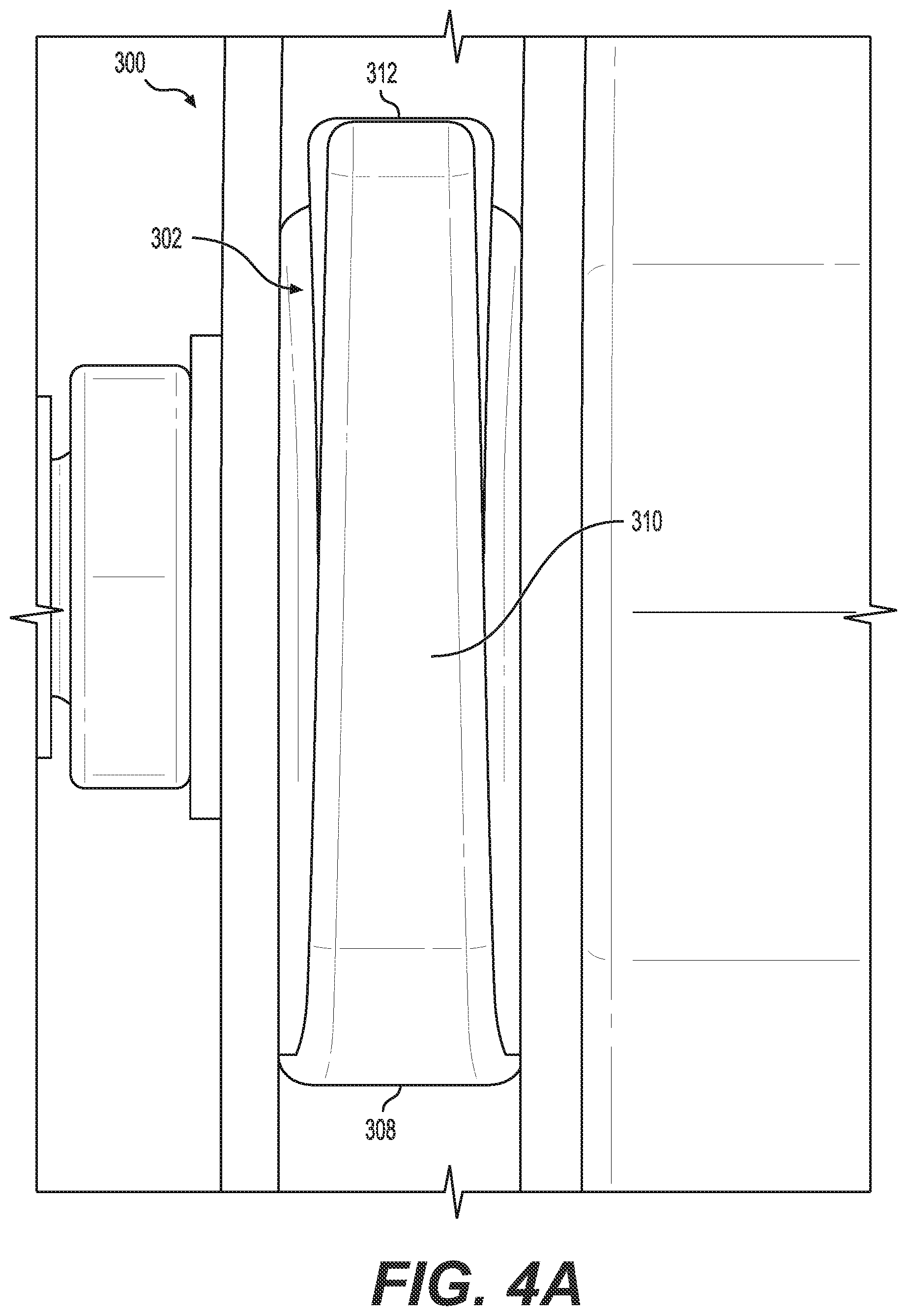 Patent US12103660 Figure 5 – Aircraft stair system including deployable table