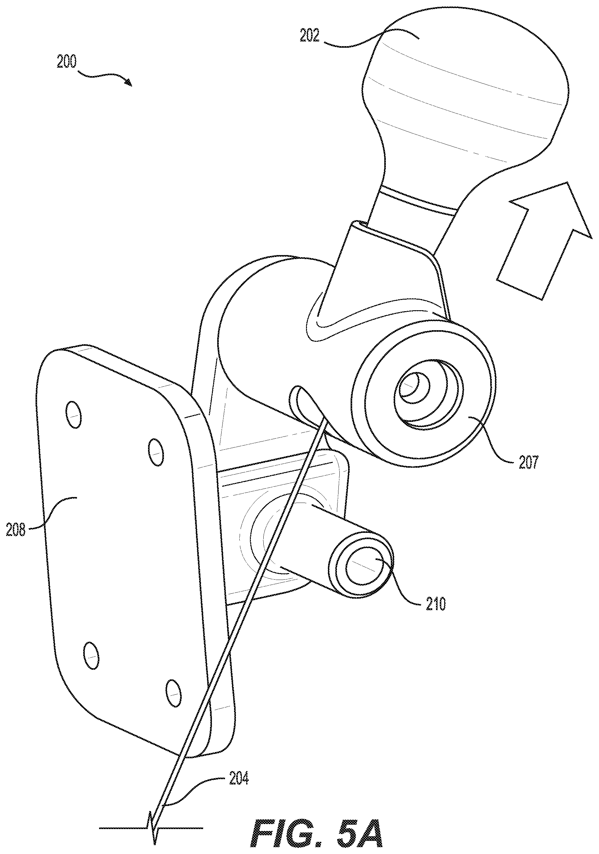 Patent US12103660 Figure 8 – Aircraft stair system including deployable table