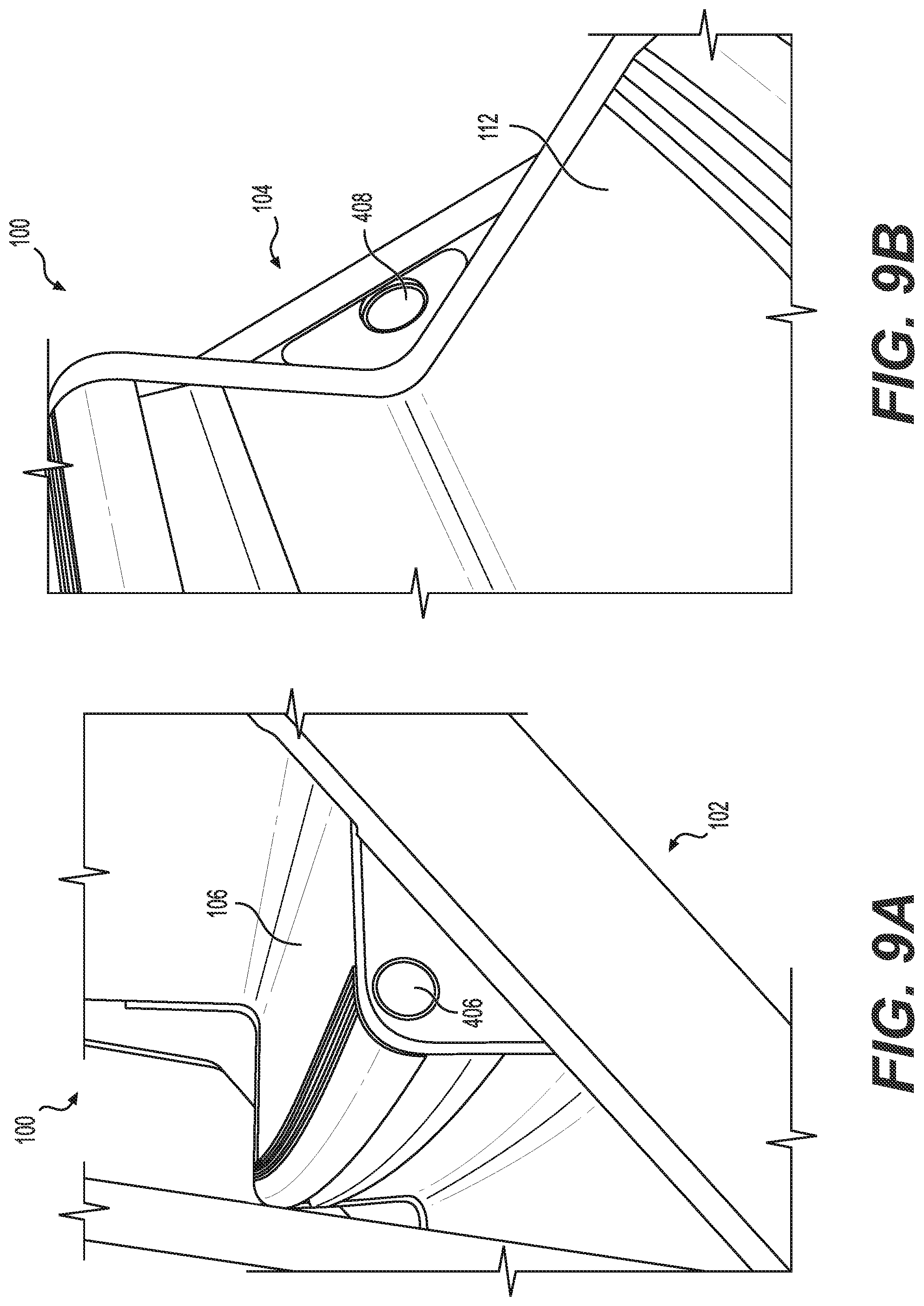 Patent US12103660 Figure 14 – Aircraft stair system including deployable table