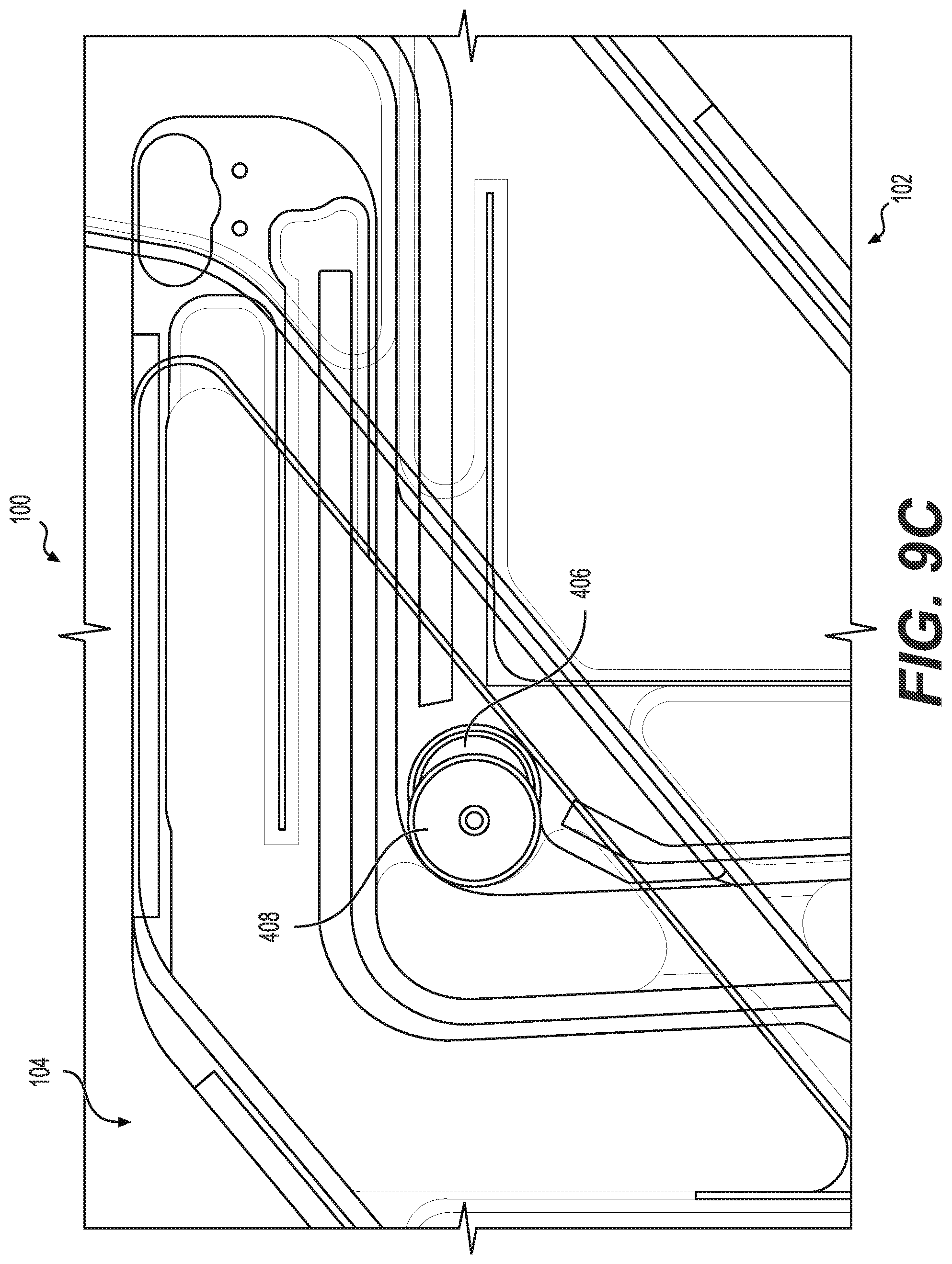 Patent US12103660 Figure 15 – Aircraft stair system including deployable table