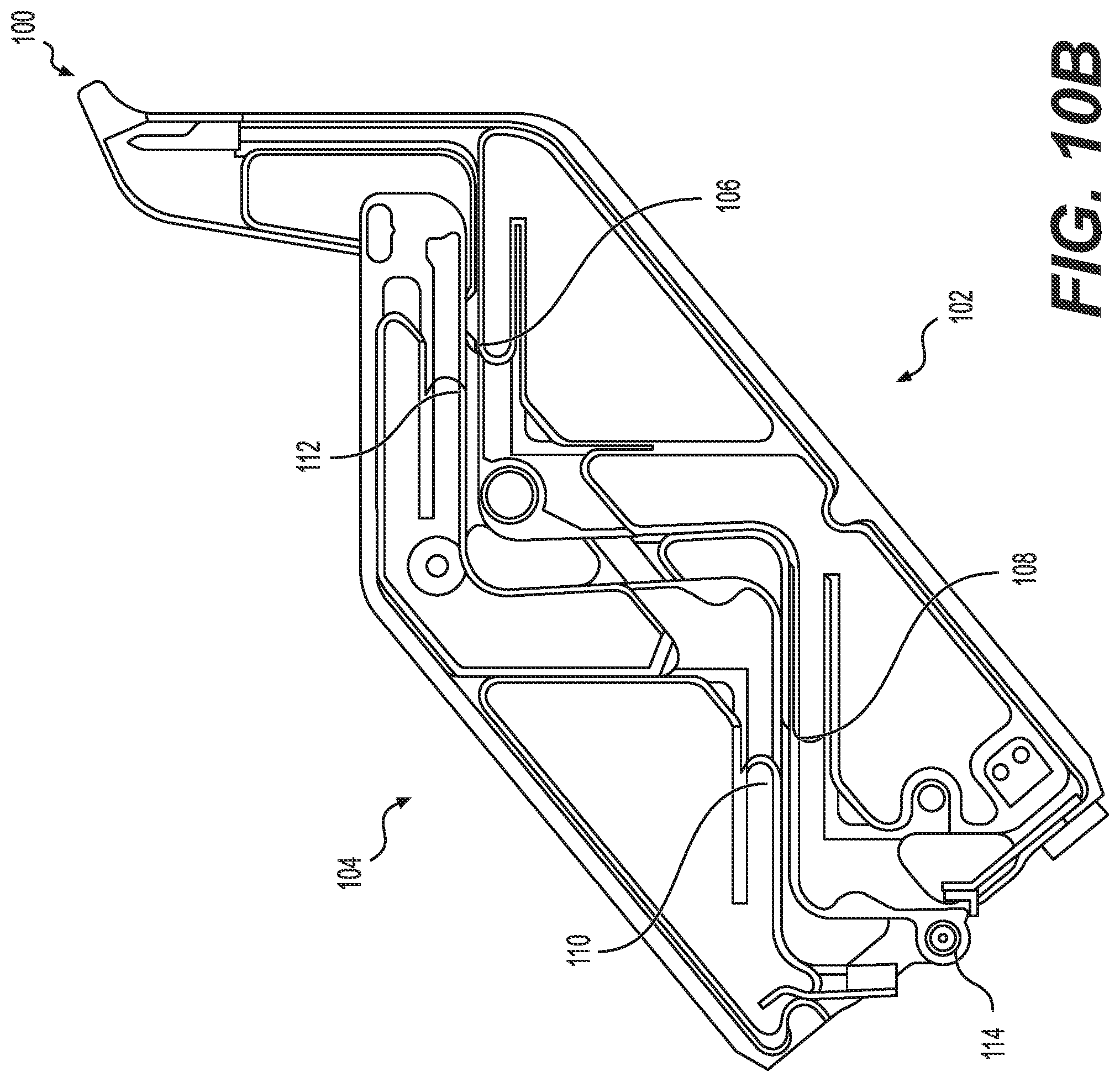 Patent US12103660 Figure 17 – Aircraft stair system including deployable table
