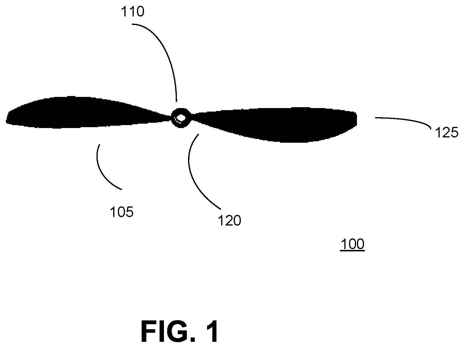 Patent US12103661 — Automated variable pitch propeller blade — Figure 1