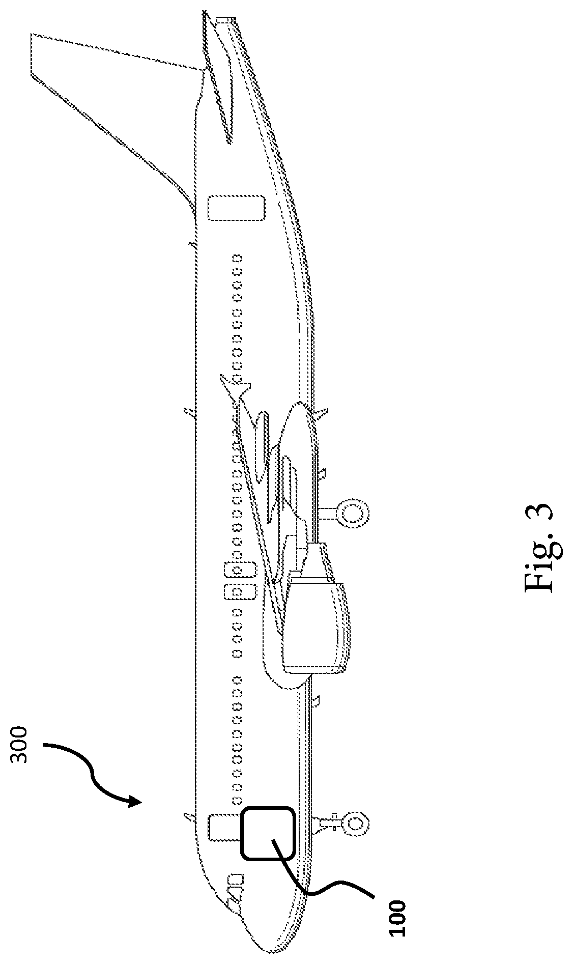 Patent US12103668 Figure 3 – Aircraft system