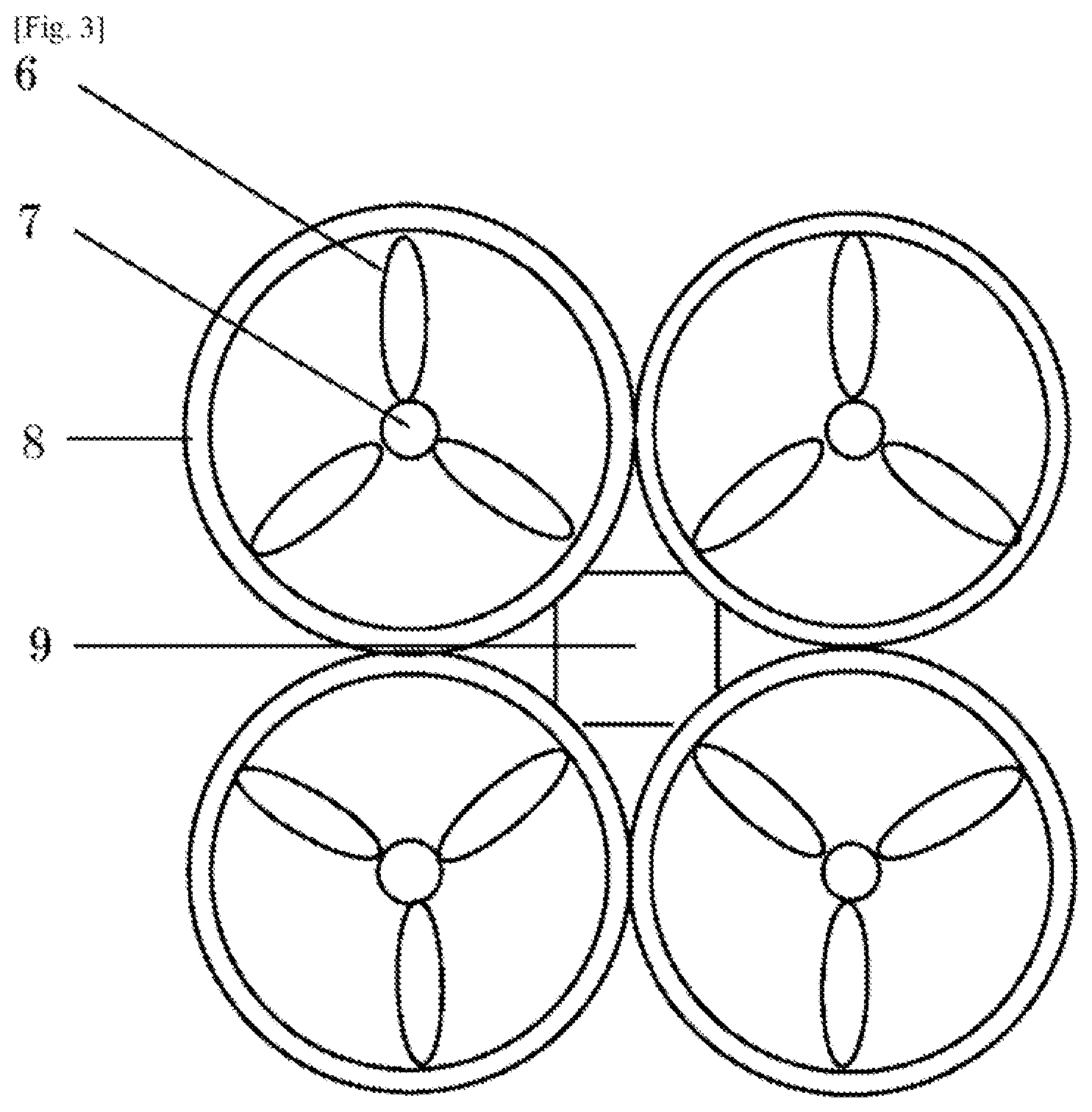 Patent US12103669 Figure 2 – Aerial vehicle such as high speed drone