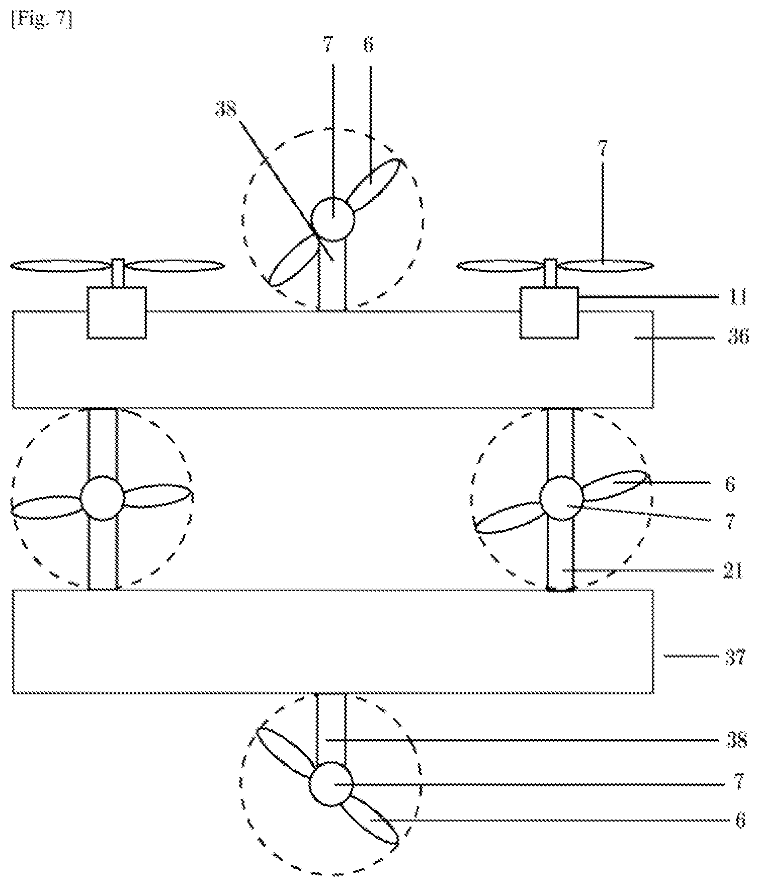 Patent US12103669 Figure 5 – Aerial vehicle such as high speed drone