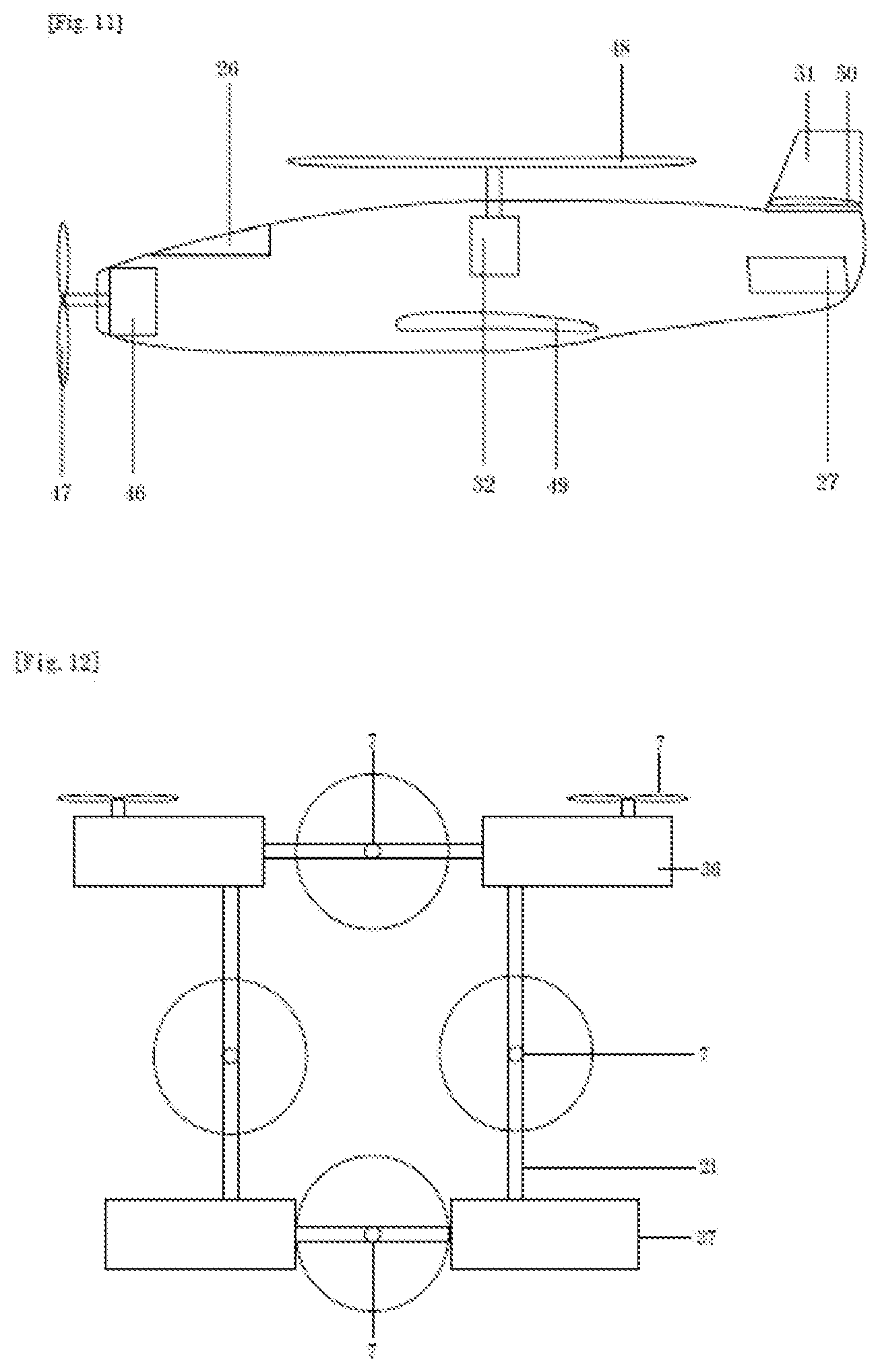Patent US12103669 Figure 8 – Aerial vehicle such as high speed drone