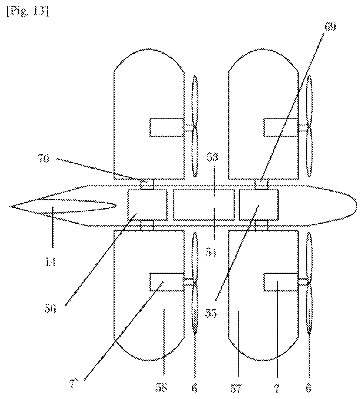 Patent US12103669 Figure 9 – Aerial vehicle such as high speed drone
