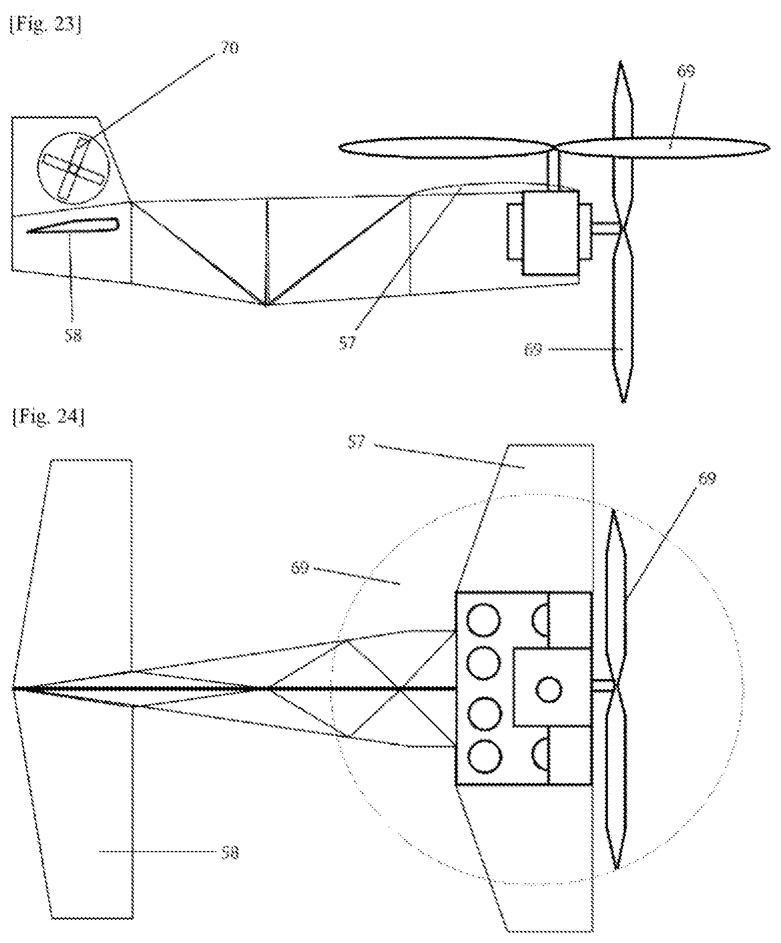 Patent US12103669 Figure 16 – Aerial vehicle such as high speed drone
