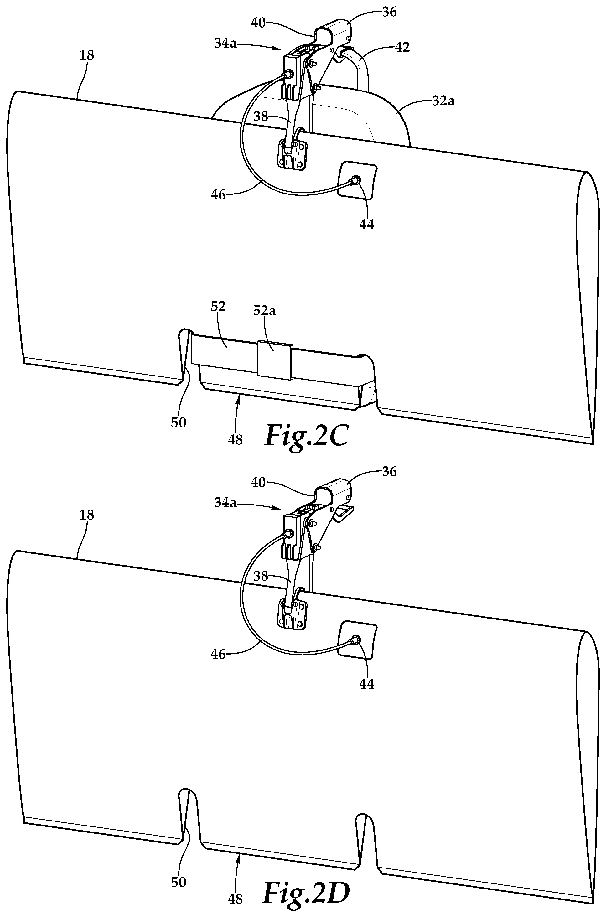 Patent US12103673 Figure 3 – Payload saddle assemblies for use on aircraft