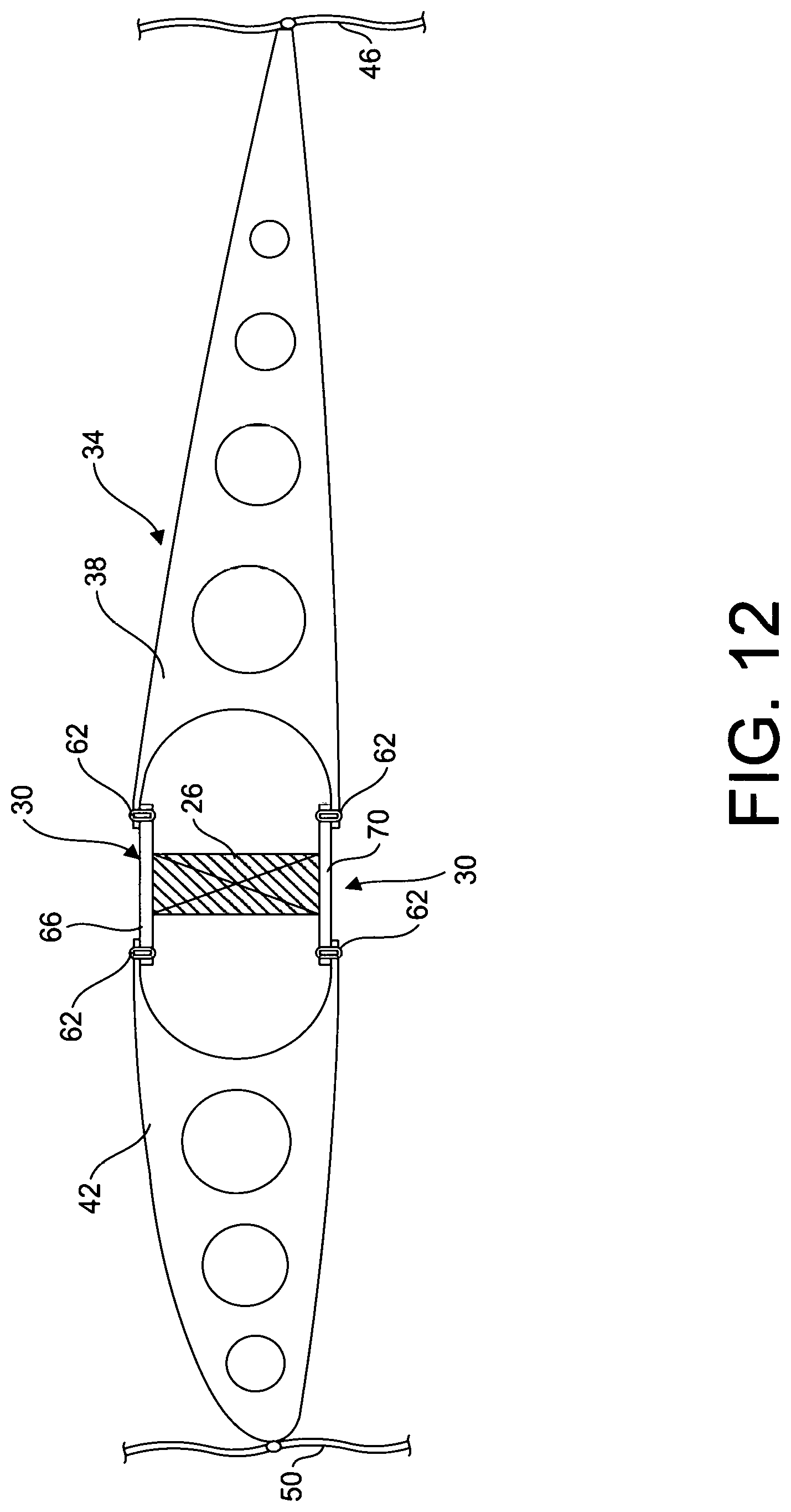 Patent US12103677 Figure 12 – Fabric covered aircraft wings and method for folding wings